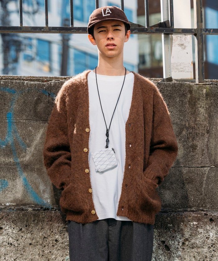 FREAK'S STORE｜別注 リラックスフィット モヘアニットカーディガン