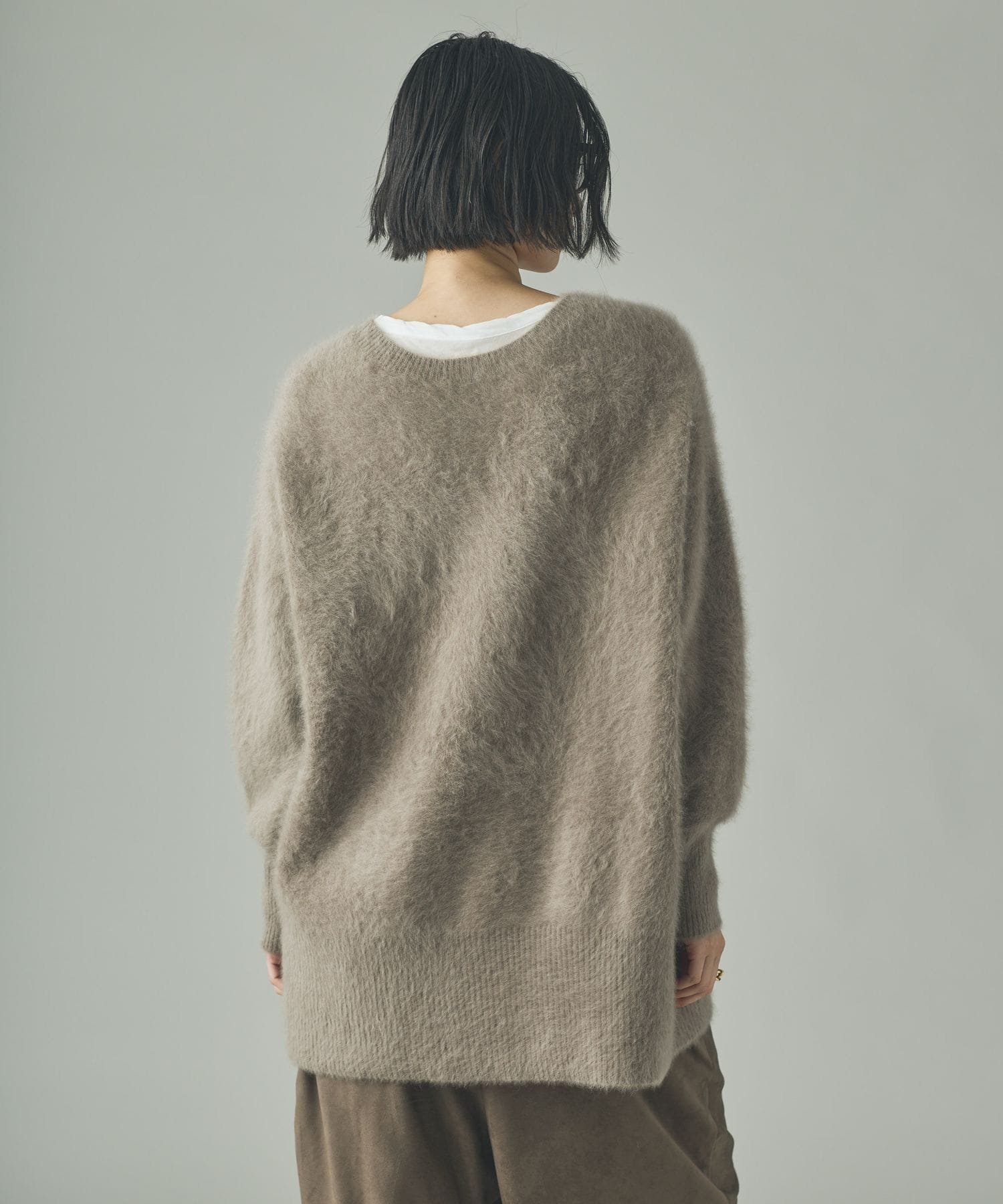 Curensology｜FOXカシミヤVネックニットプルオーバー | Rakuten