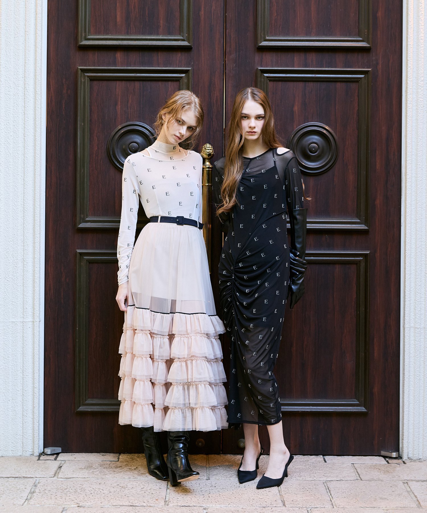 EIMY ISTOIRE｜チュールティアードレイヤードスカート | Rakuten