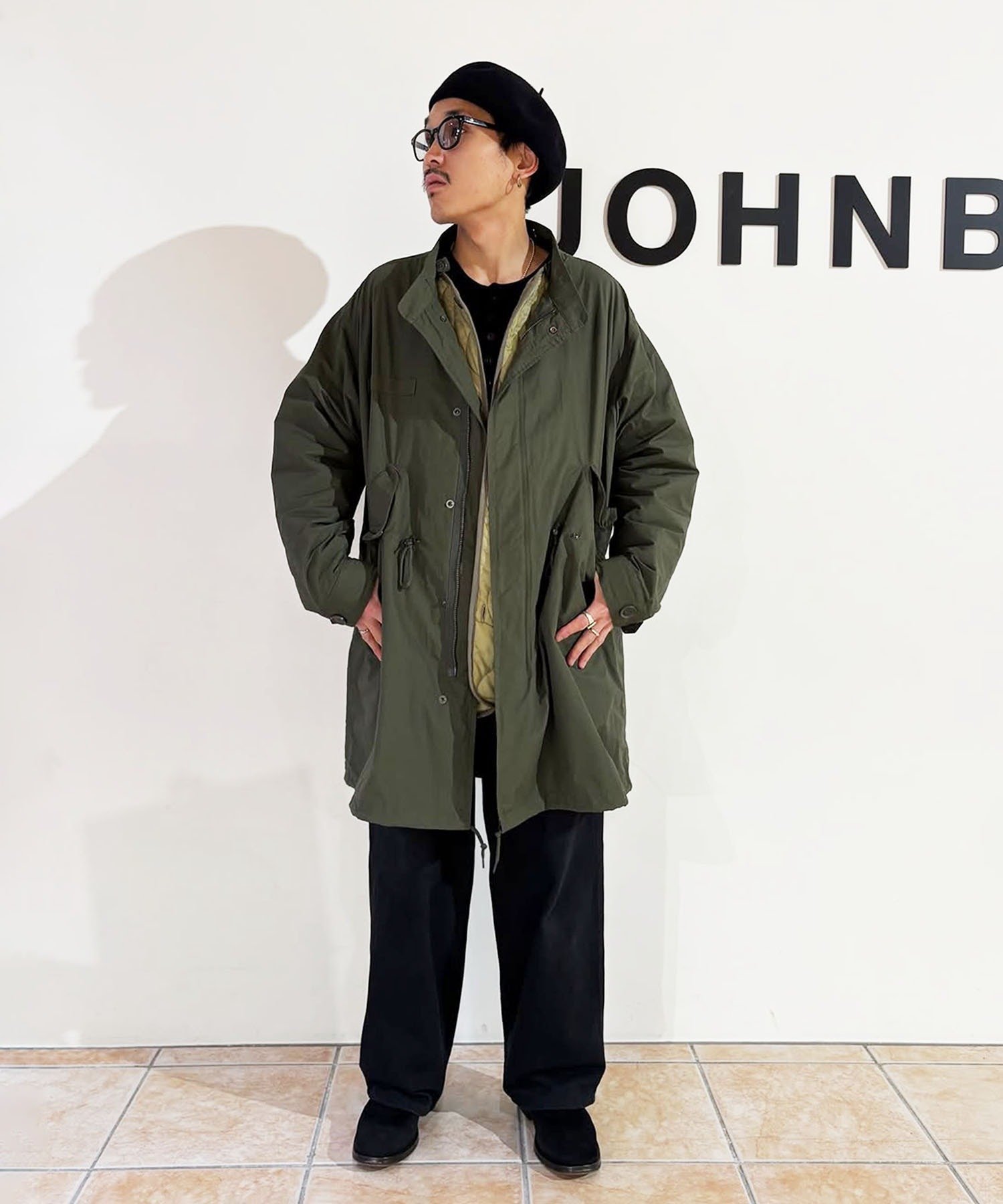 Johnbull Private labo｜【TOP KHAKI】M-65 ショートジャケット
