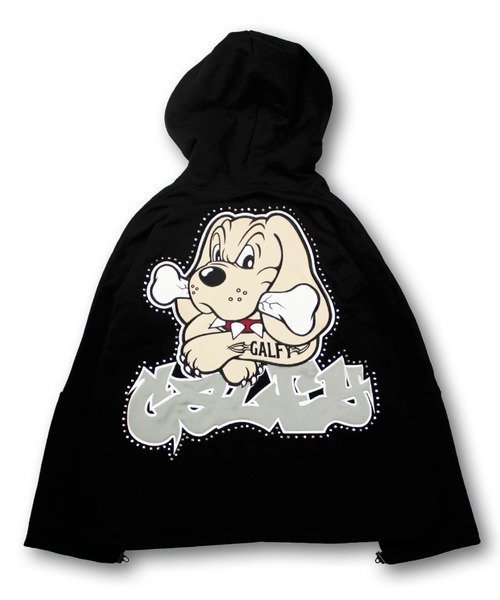 JACKROSE｜GALFY/ガルフィー ギャル男BIGロゴダブダブパーカー