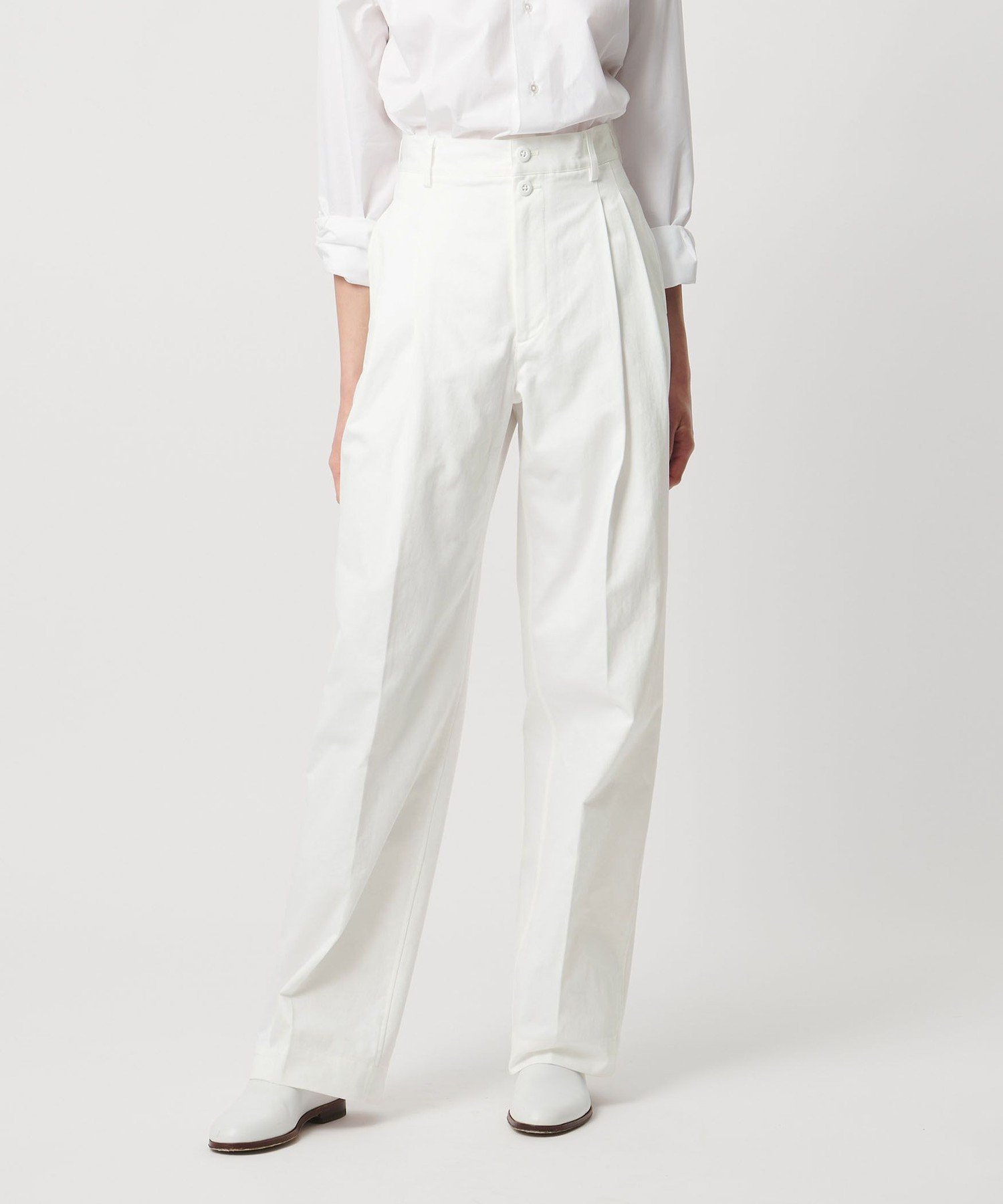 UNITED ARROWS｜<LOEFF>ツイル 2タック パンツ | Rakuten Fashion(楽天