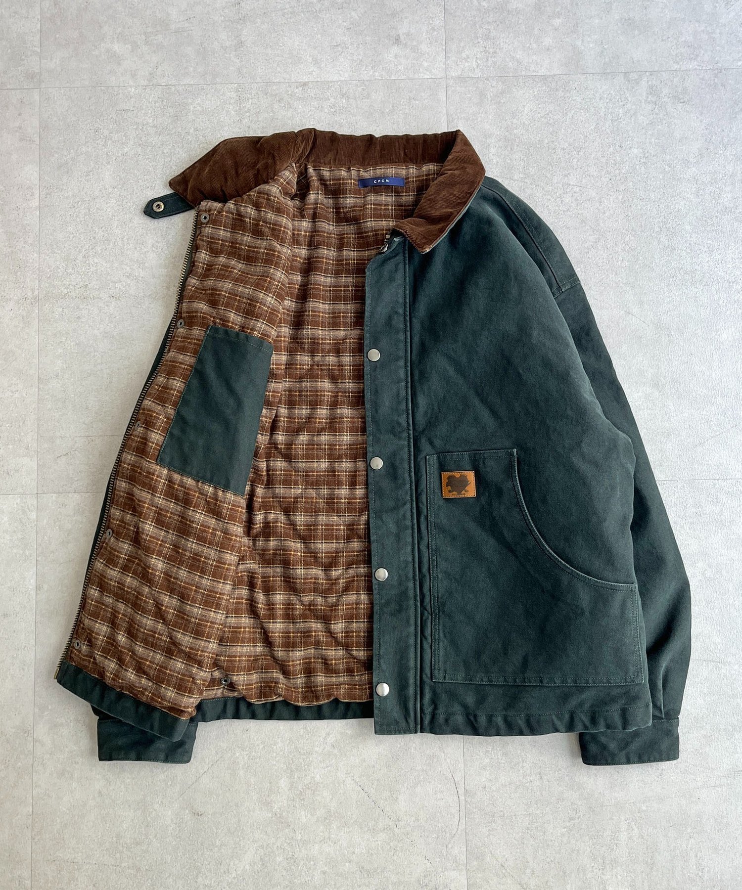 CPCM｜襟コーデュロイワークジャケット | Rakuten Fashion(楽天