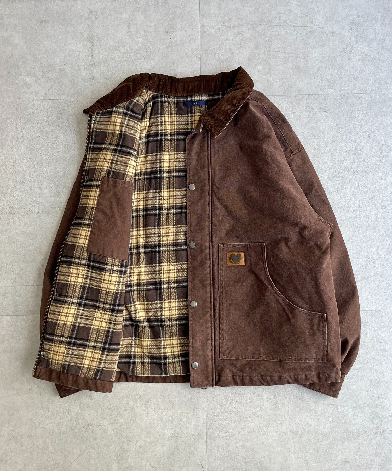 CPCM｜襟コーデュロイワークジャケット | Rakuten Fashion(楽天