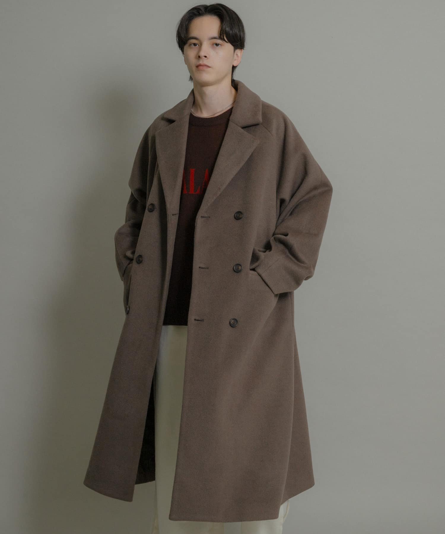 HARE｜プレミアムウールダブルリバーコート | Rakuten Fashion(楽天