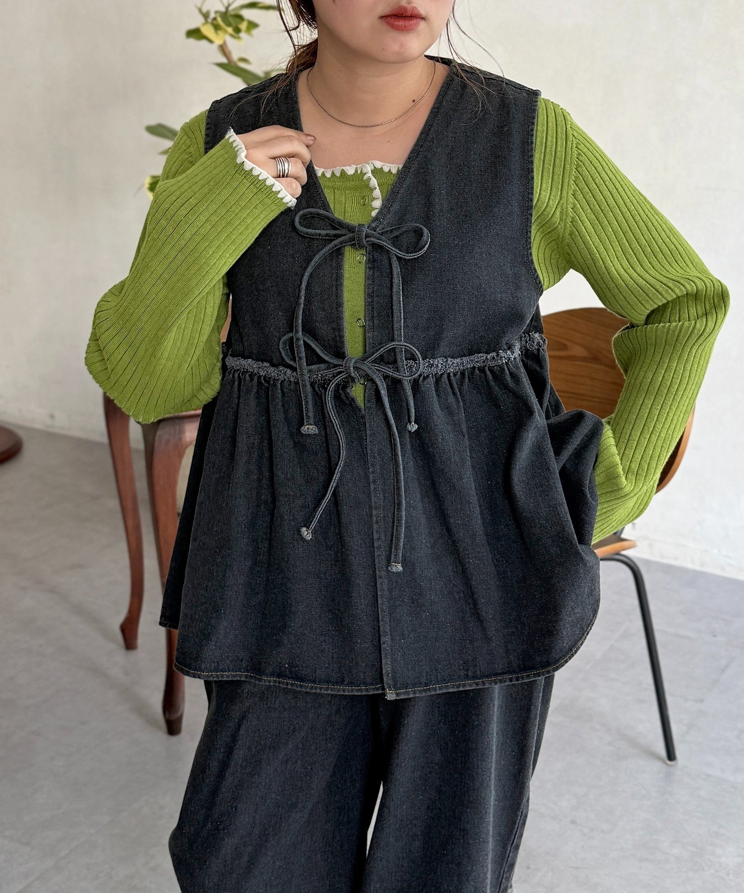 CPCM｜デニムビスチェセットアップ | Rakuten Fashion(楽天