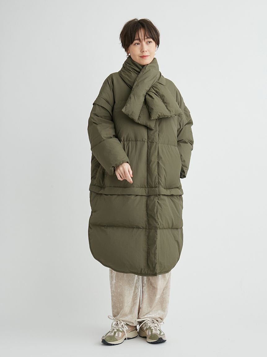 emmi｜【金子綾 for emmi】ecoマルチウェイダウンコート | Rakuten
