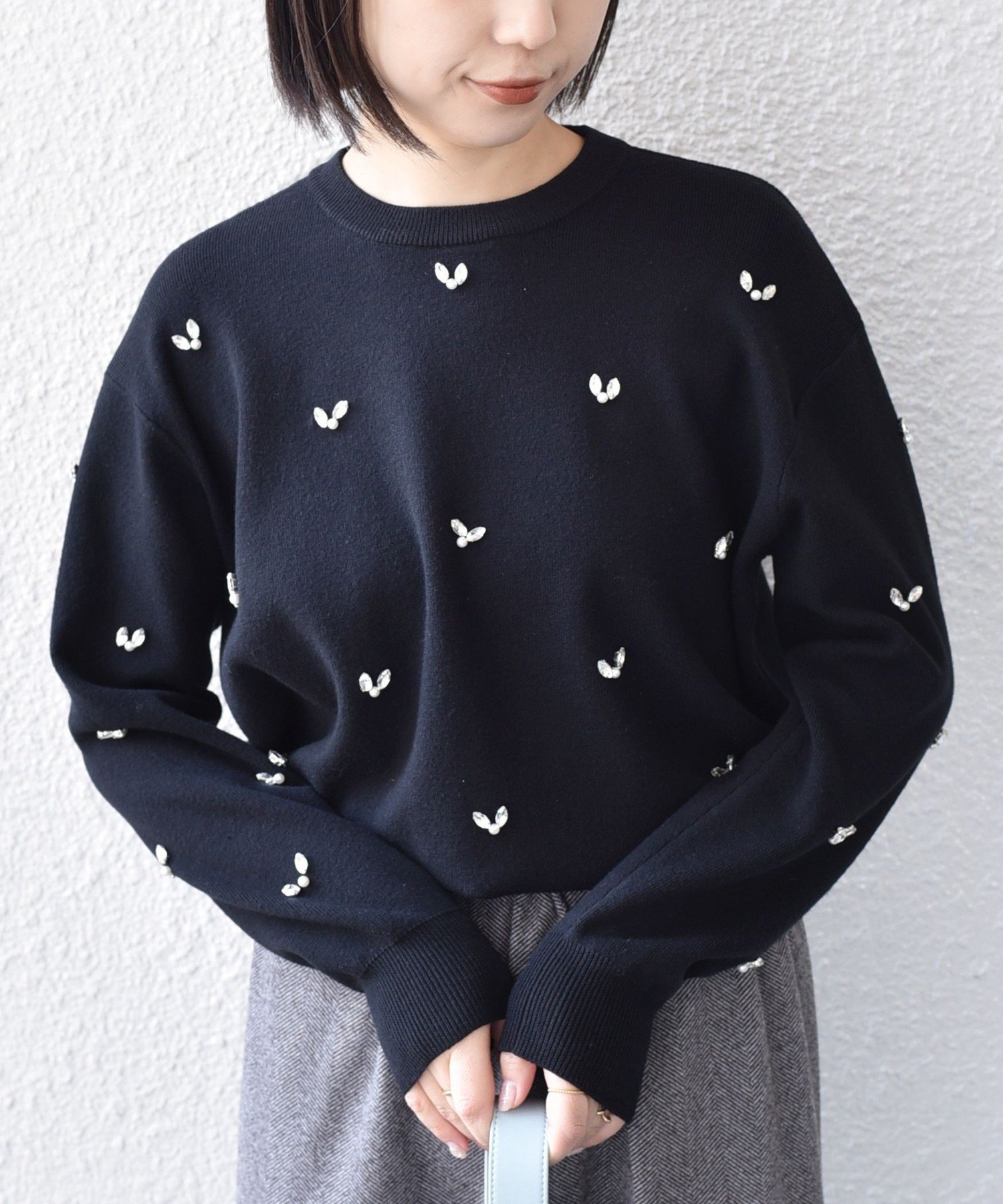 楽天市場】ビジュー（ニット・セーター｜トップス）：レディース