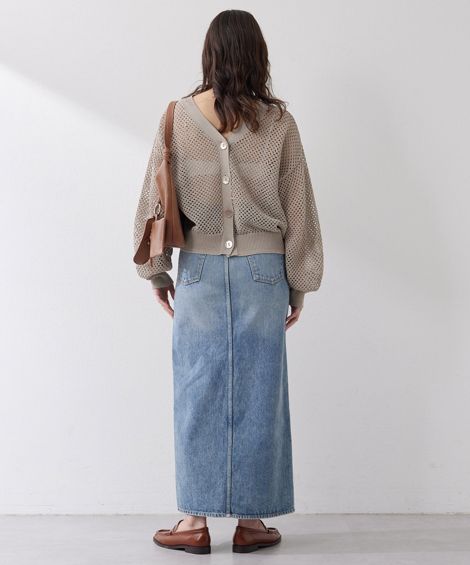 Whim Gazette｜デニムスリットスカート | Rakuten Fashion(楽天