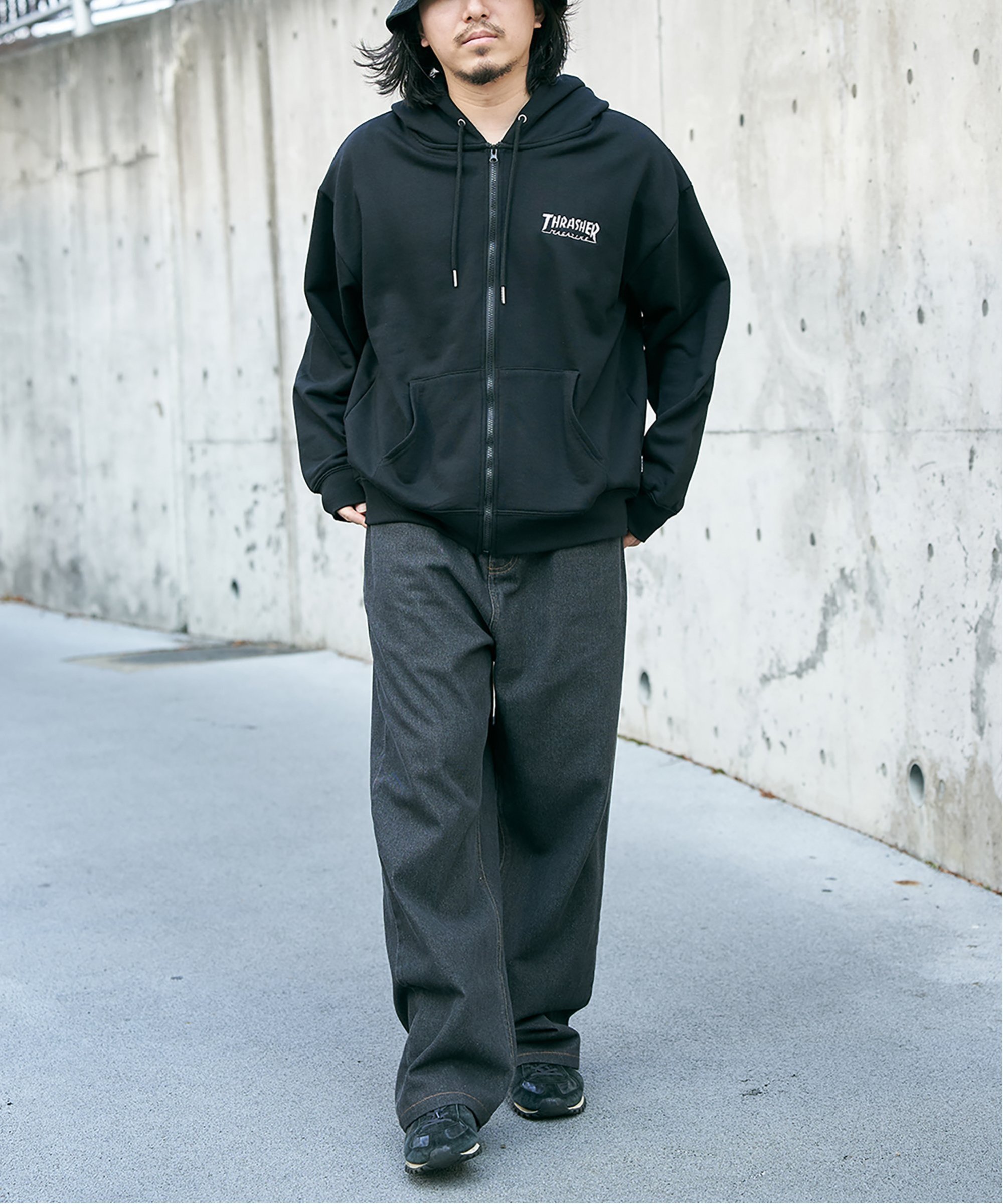 VENCE EXCHANGE｜THRASHER スラッシャー ジップパーカー | Rakuten