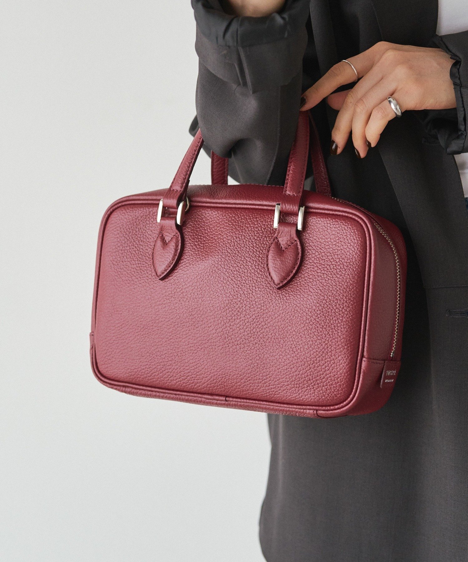 russet｜レザー2WAYミニボストンバッグ | Rakuten Fashion(楽天