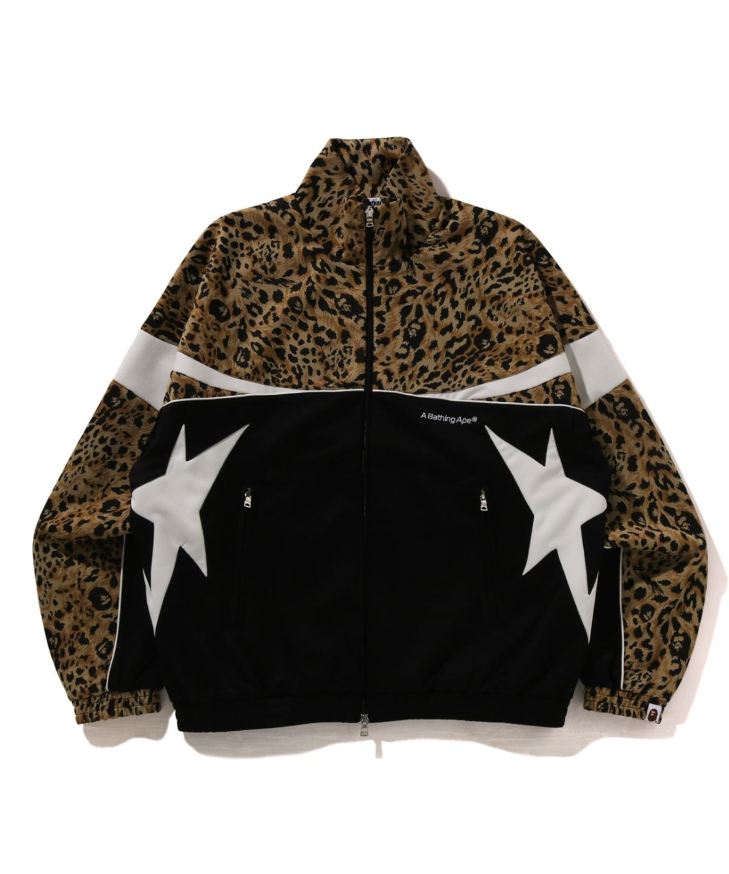 A BATHING APE｜WILD LEOPARD PATTERN RELAXED FIT TRACK JACKET