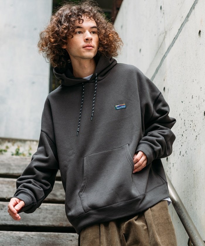 FREAK'S STORE｜ビッグシルエット ワンポイントロゴ プルオーバー