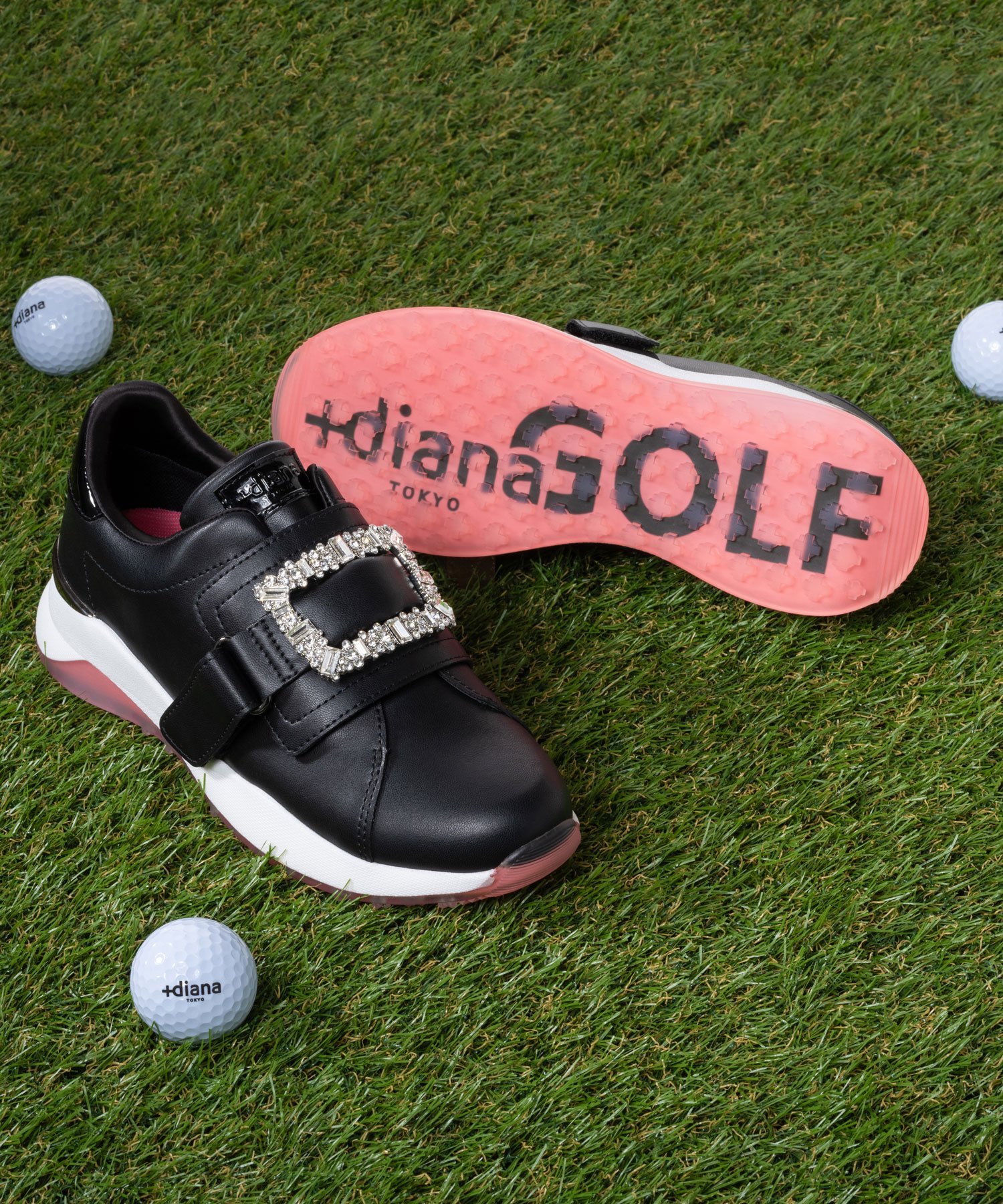 diana｜【+dianaGOLF】バックル付きゴルフシューズ | Rakuten Fashion