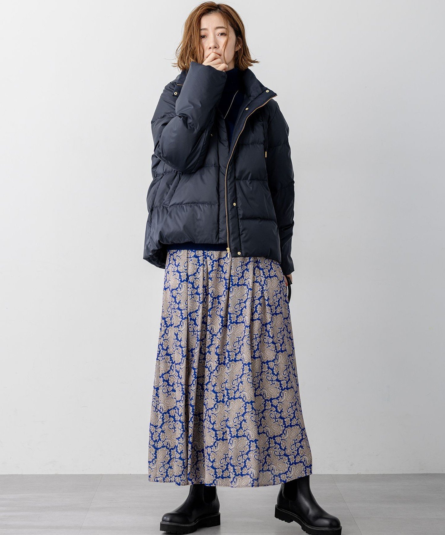 23区｜【滝沢眞規子さん着用/VERY掲載】シレータフタ コンパクト