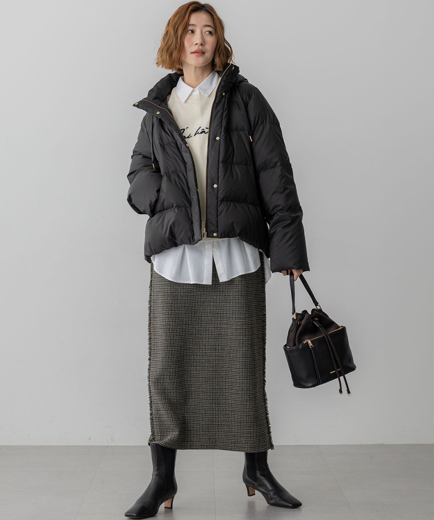 23区｜【滝沢眞規子さん着用/VERY掲載】シレータフタ コンパクト