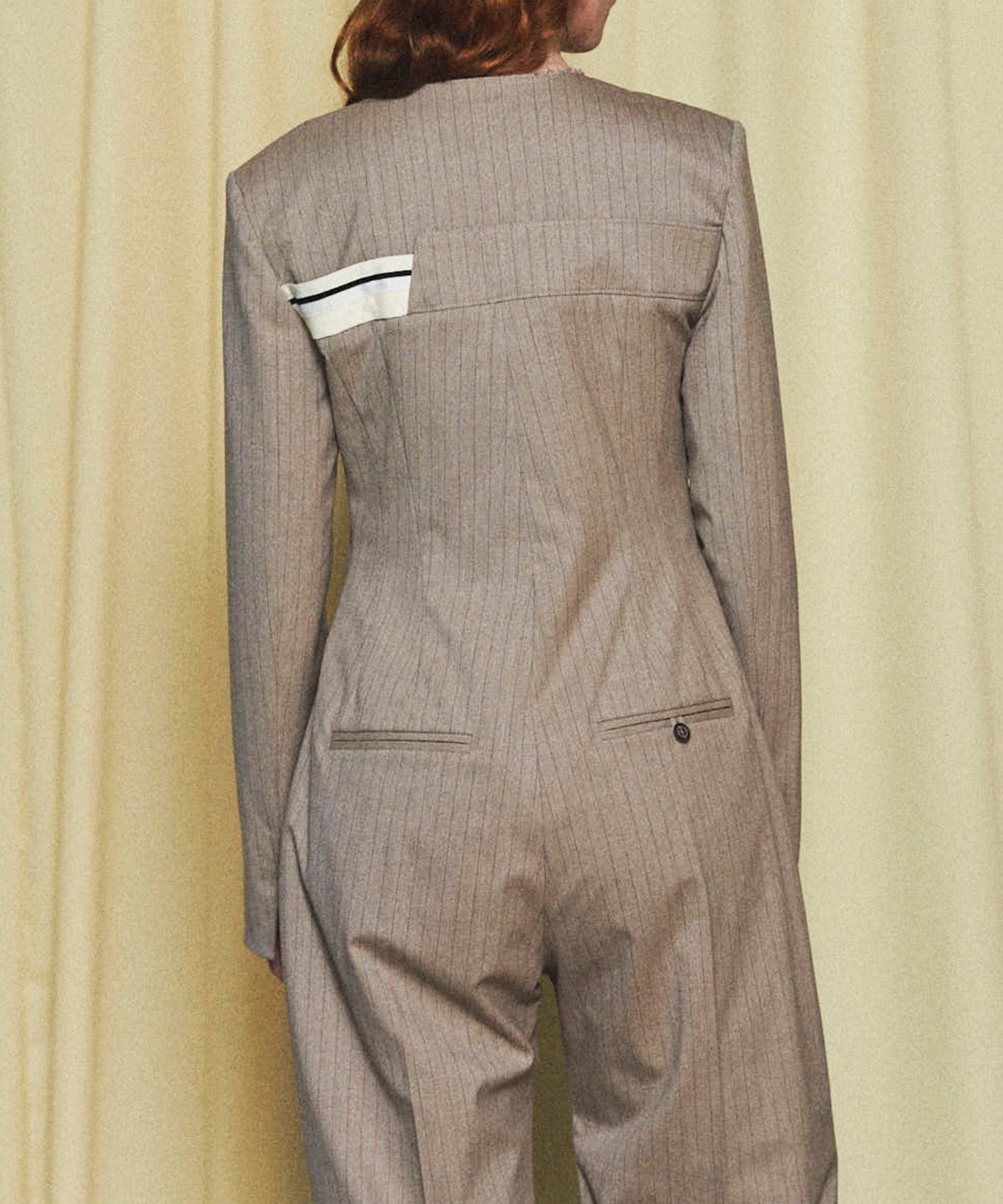 MAISON SPECIAL｜Collarless Jacket Rompers | Rakuten Fashion(楽天