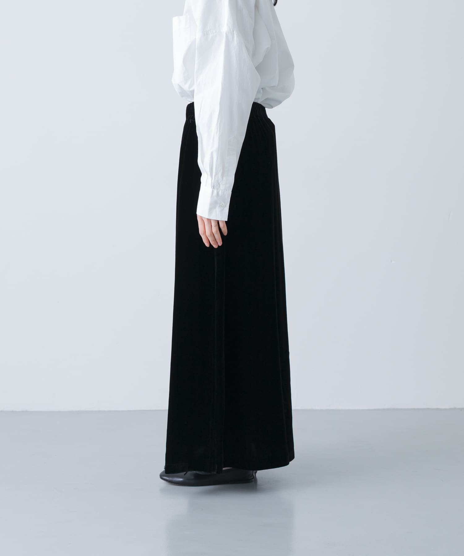 かぐれ｜レーヨンシルクベルベットスカート | Rakuten Fashion(楽天