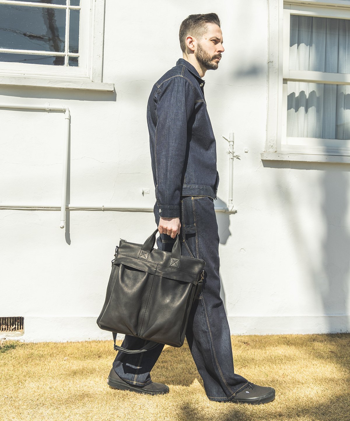 MR.OLIVE｜IMPERMA-LEATHER /HELMET BAG | Rakuten Fashion(楽天