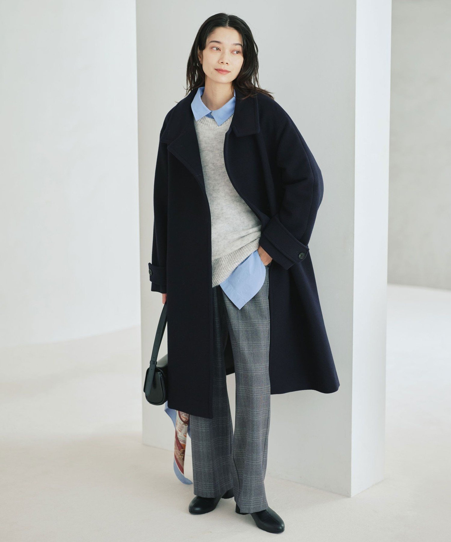 UNITED ARROWS green label relaxing｜アルパカブレンド クルーネック