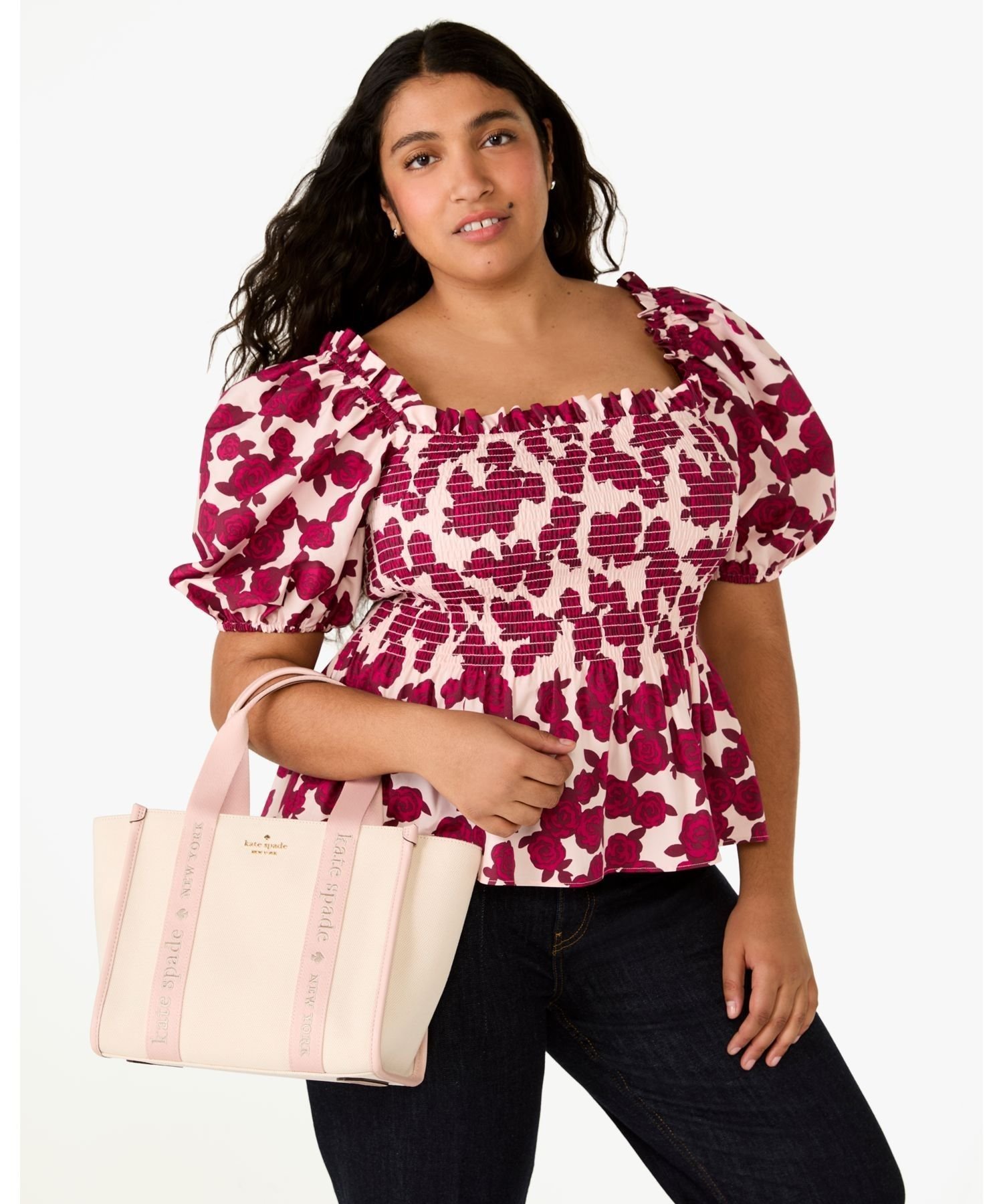 kate spade new york｜キップ キャンバス スモールトート | Rakuten