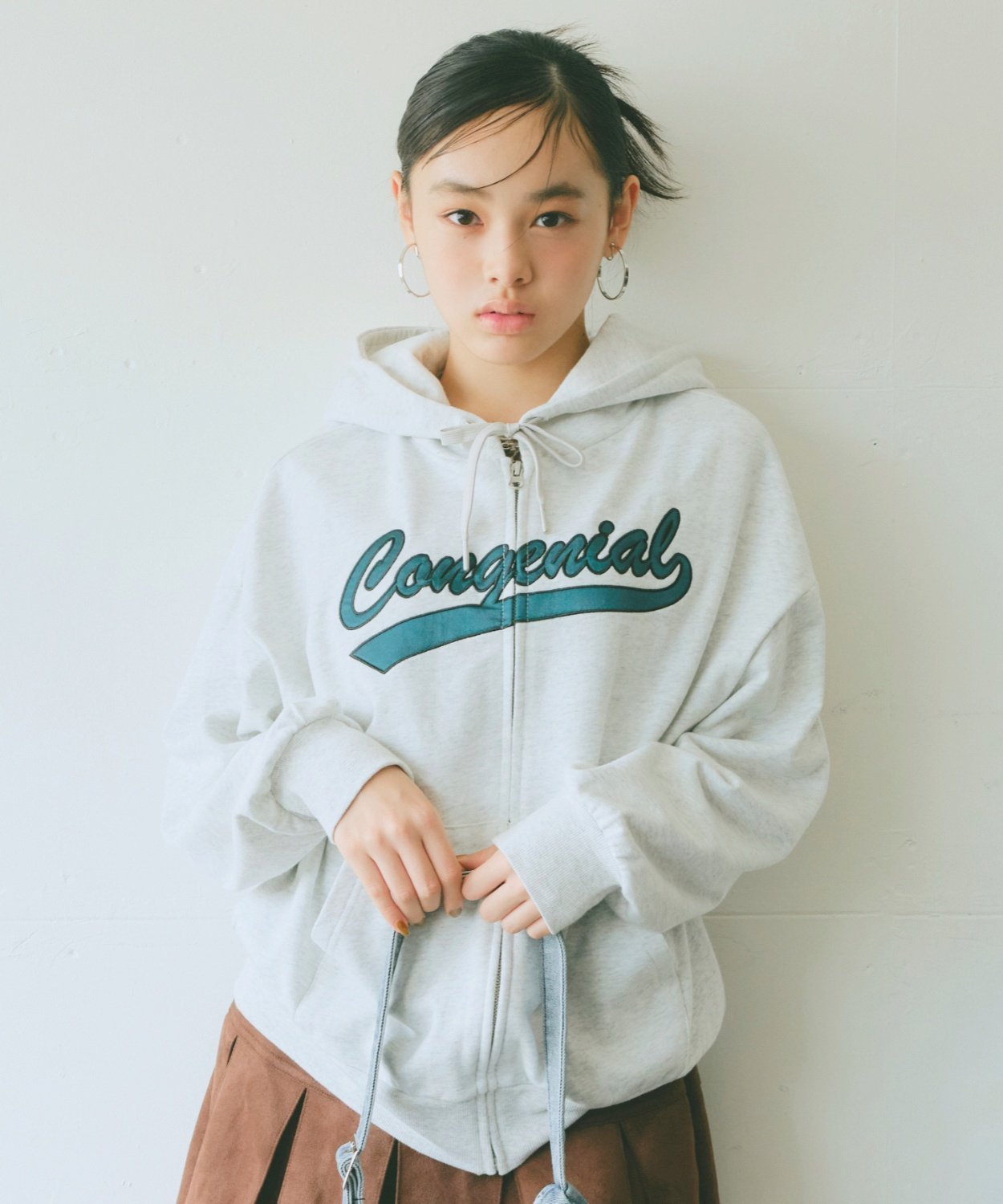 NARUMIYA ONLINE｜アップリルーズZIPパーカ | Rakuten Fashion(楽天