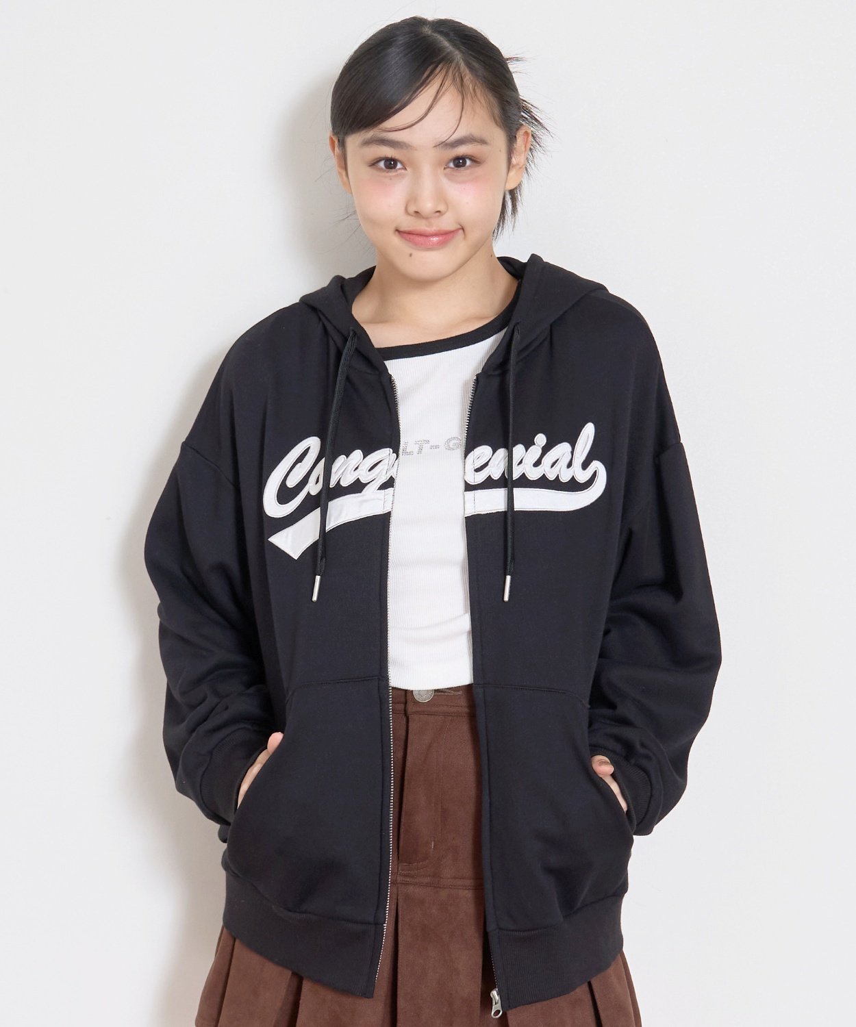 NARUMIYA ONLINE｜アップリルーズZIPパーカ | Rakuten Fashion(楽天