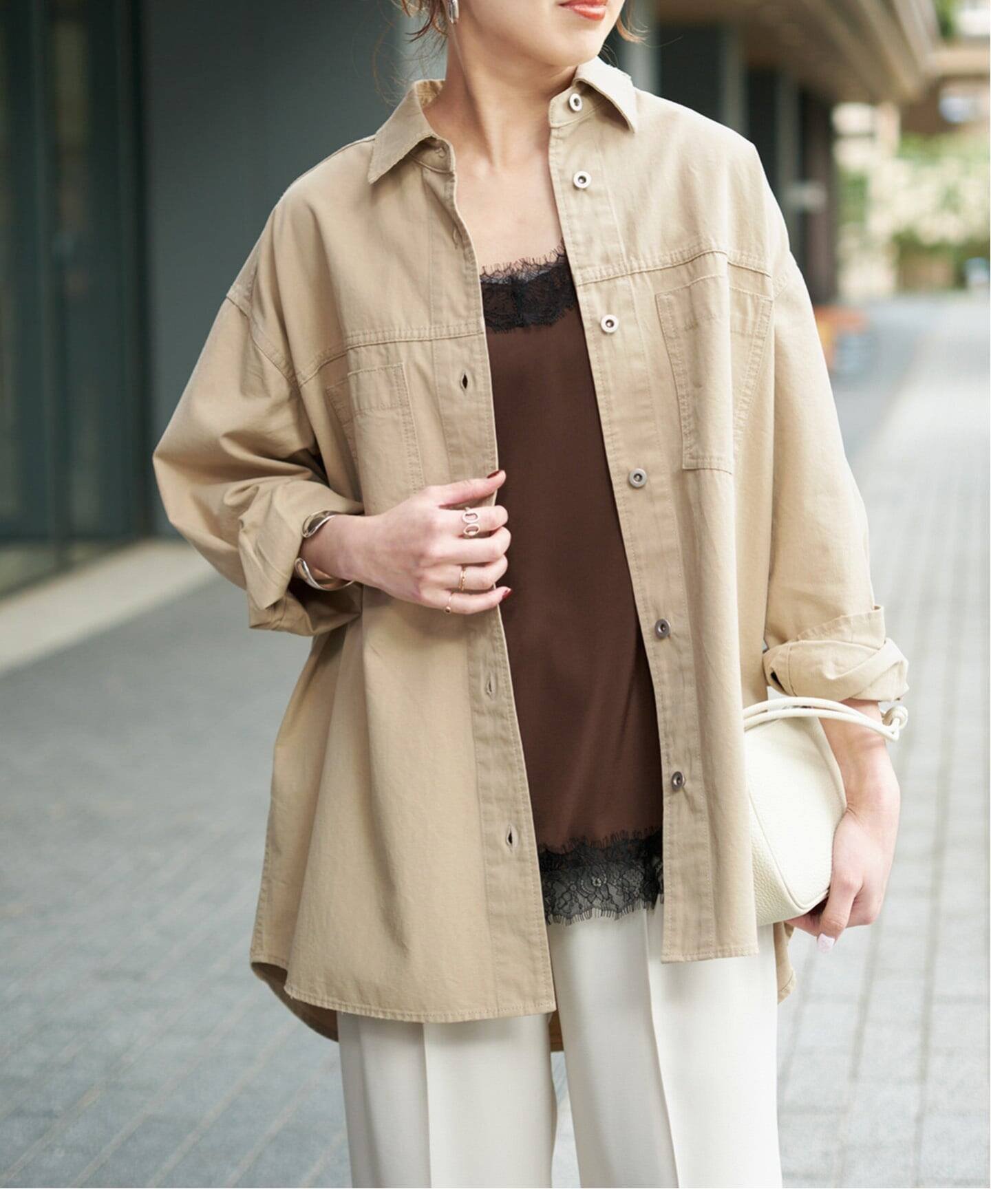 楽天市場】オーバー シャツ（ブランドスピック＆スパン）（シャツ