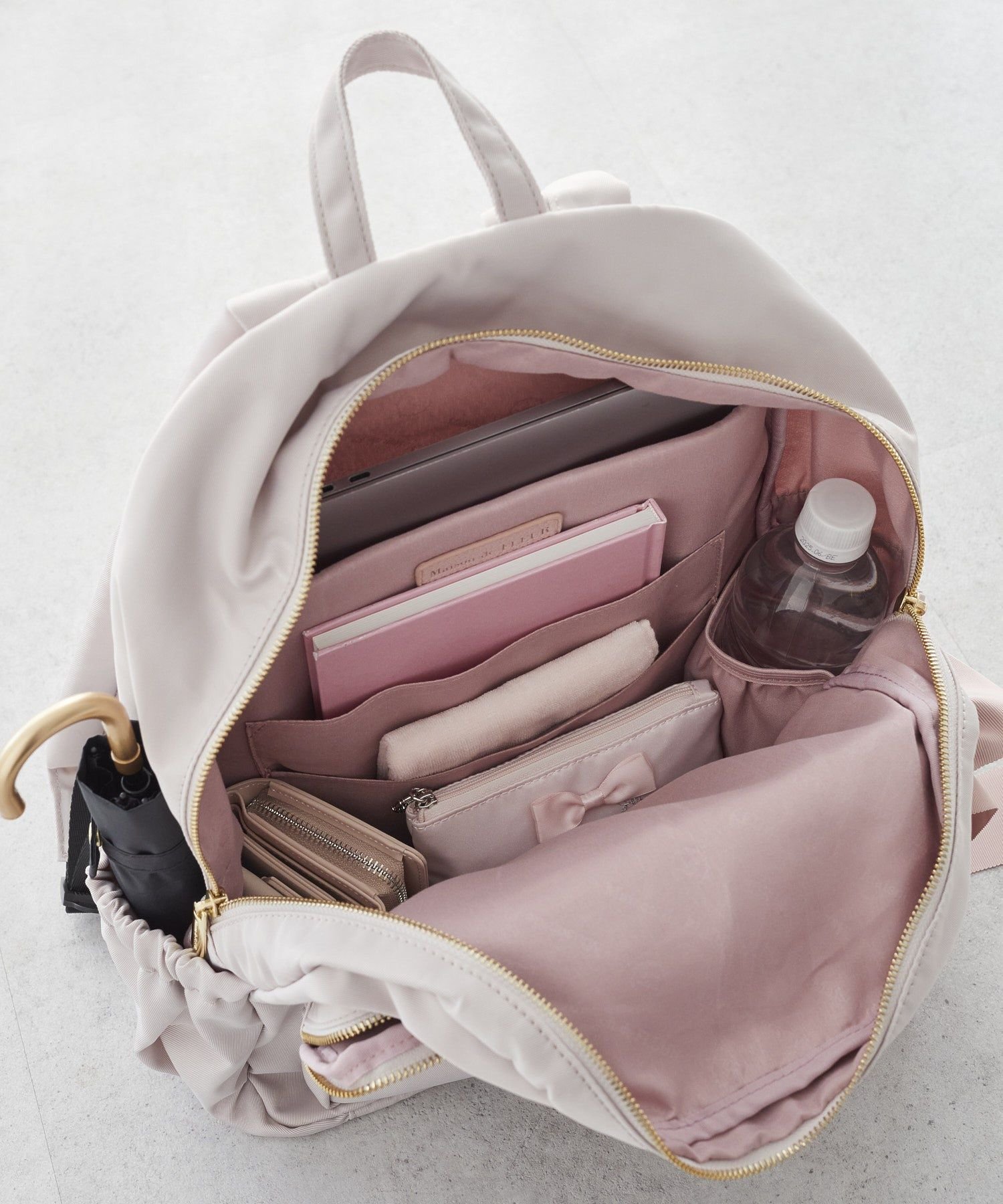 Maison de FLEUR｜撥水加工キャリーオンリュック | Rakuten Fashion