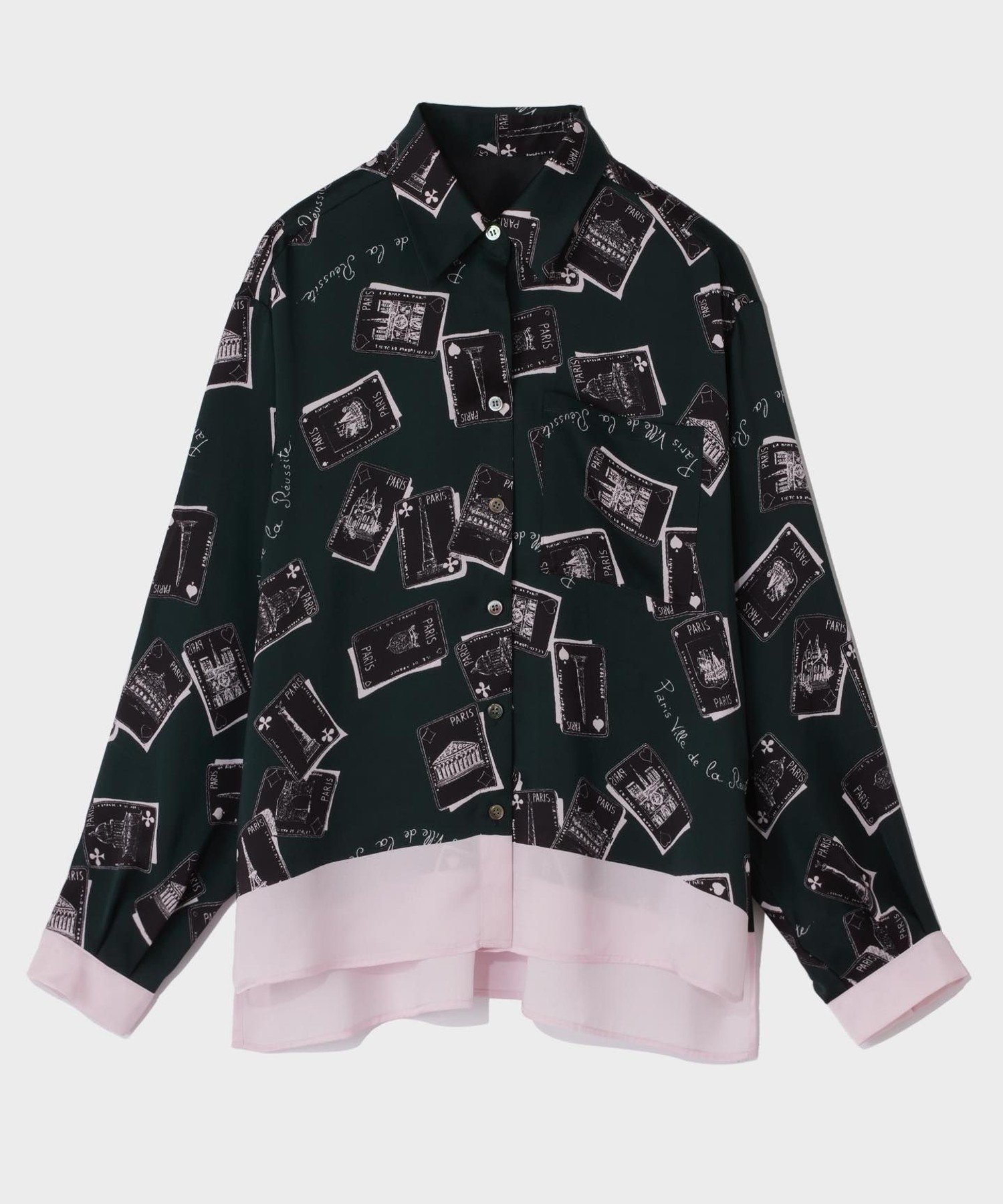 GRACE CONTINENTAL｜トランププリントブラウス | Rakuten Fashion(楽天