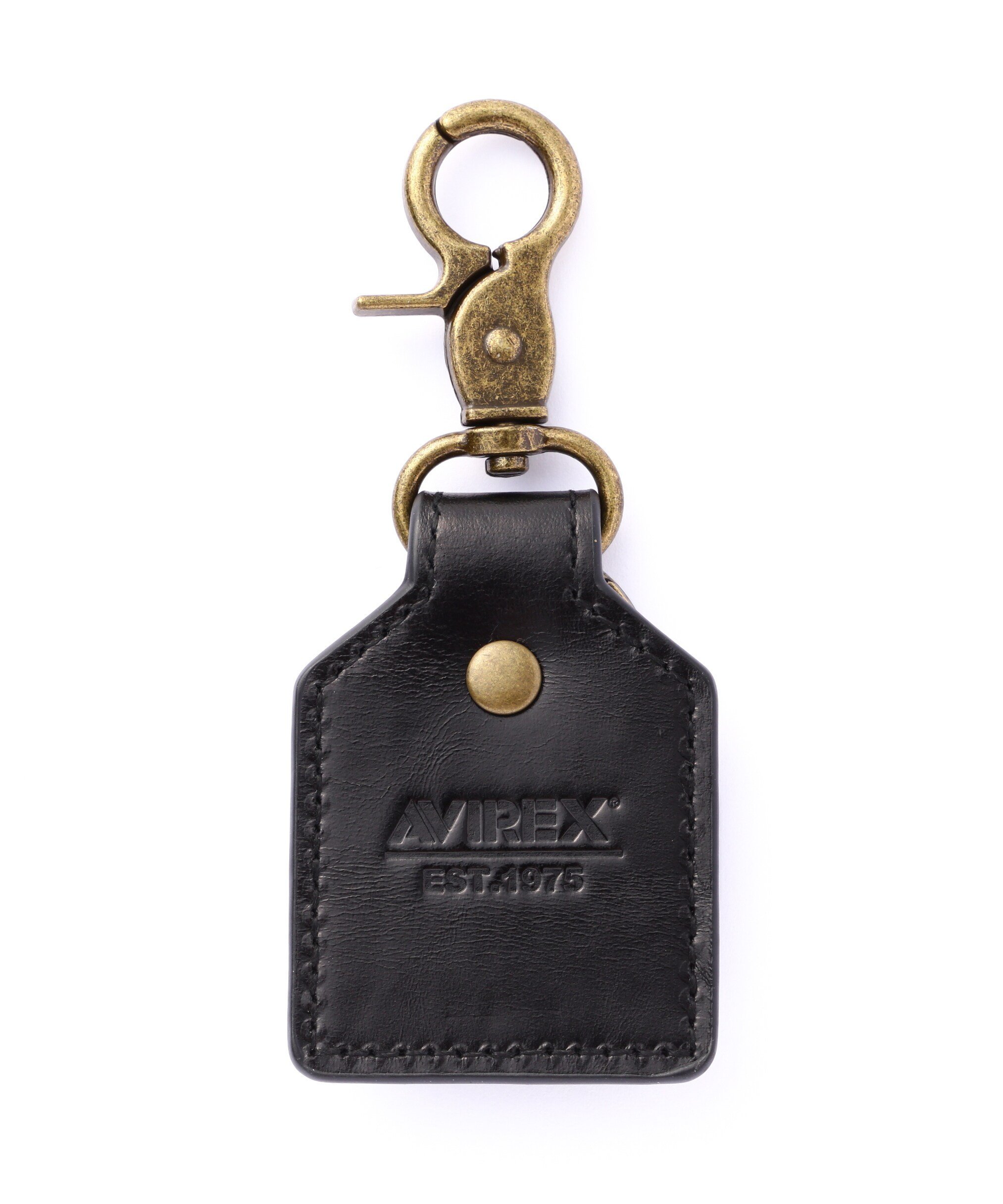AVIREX｜AVIREX KEY HOLDER EMBOSSED LEATHER / アヴィレックス