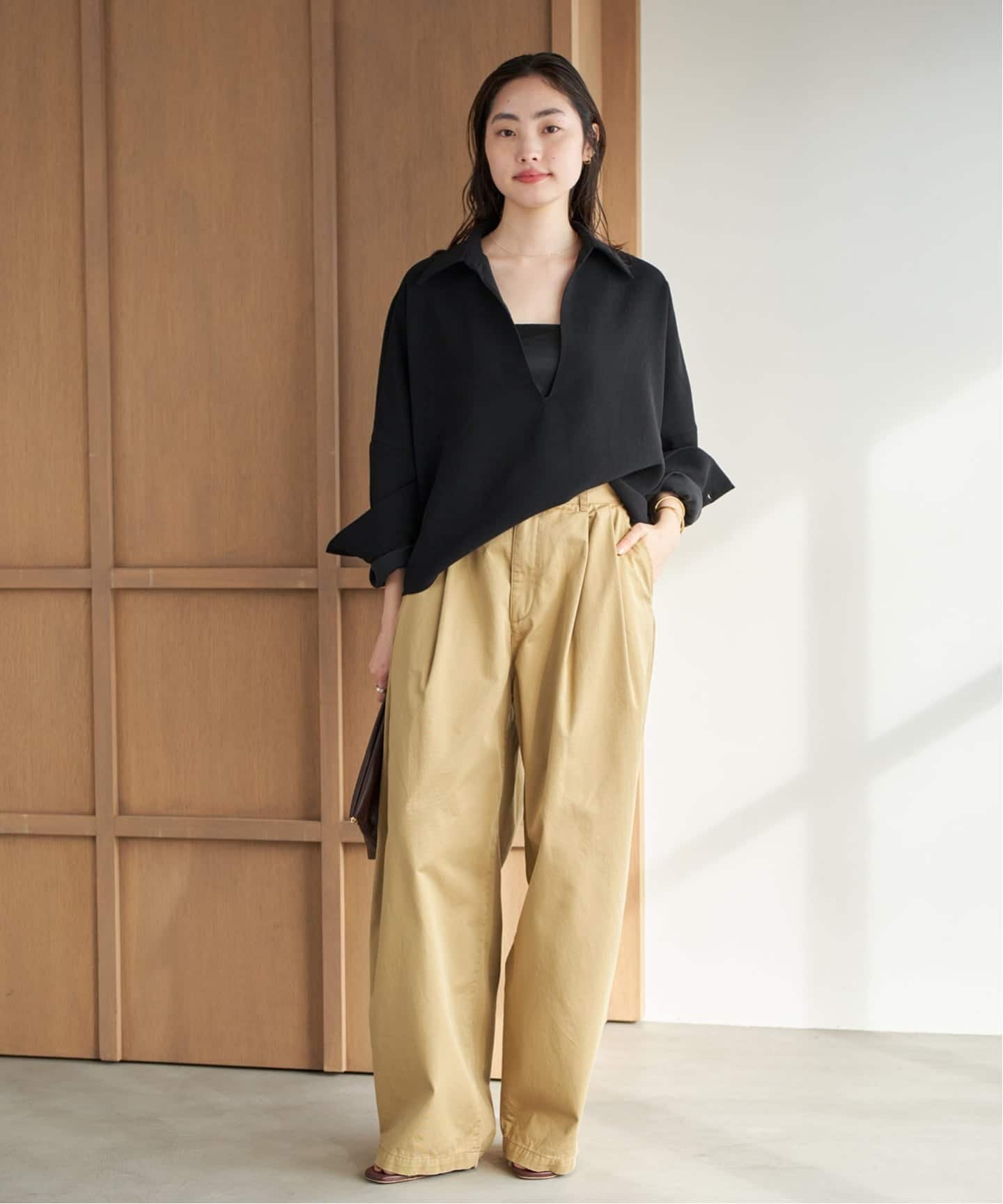 plage｜《追加予約》GEORGETTE SKIPPER ブラウス | Rakuten Fashion