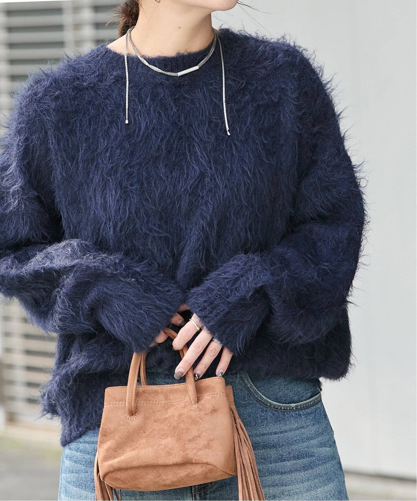 JOURNAL STANDARD｜《WEB限定追加2》シャギークルーネックプルオーバー