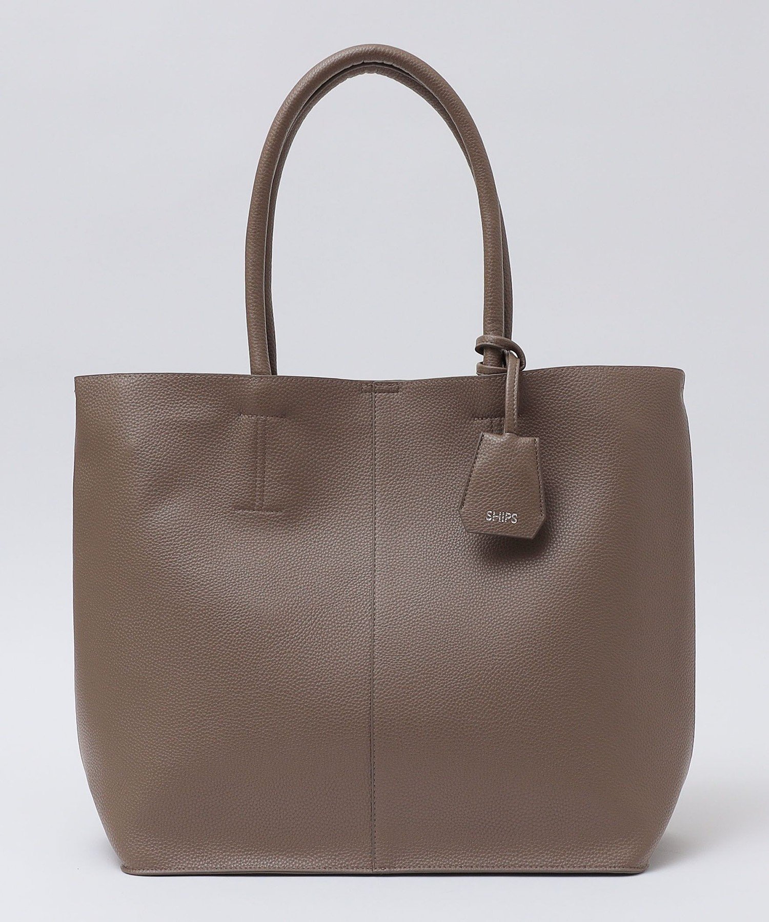 SHIPS｜【WEB限定】SHIPS: 合成皮革 ビズ トート バッグ (クラッチ