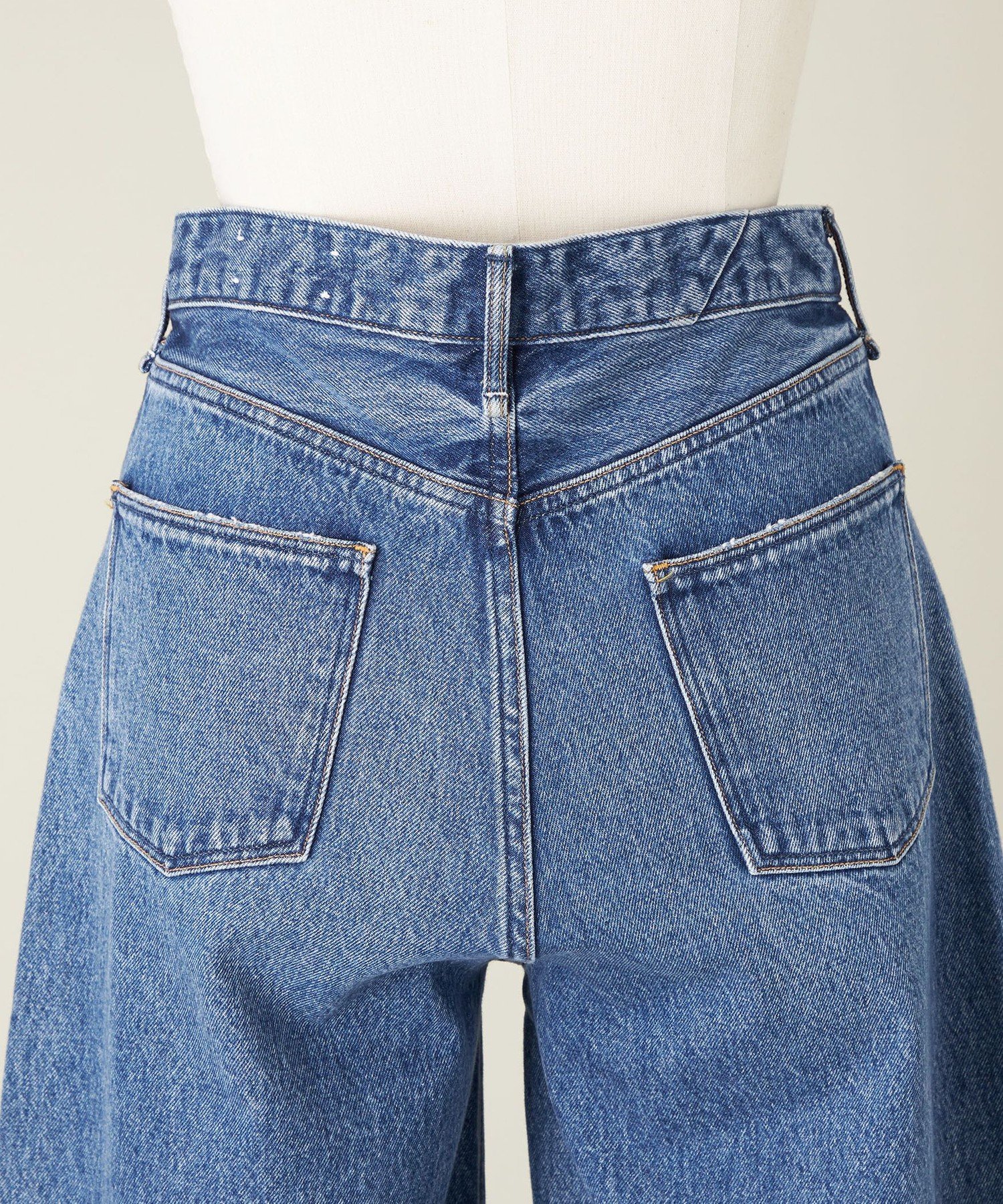 UNITED ARROWS｜【別注】<upper hights for conte> デニムワイドパンツ