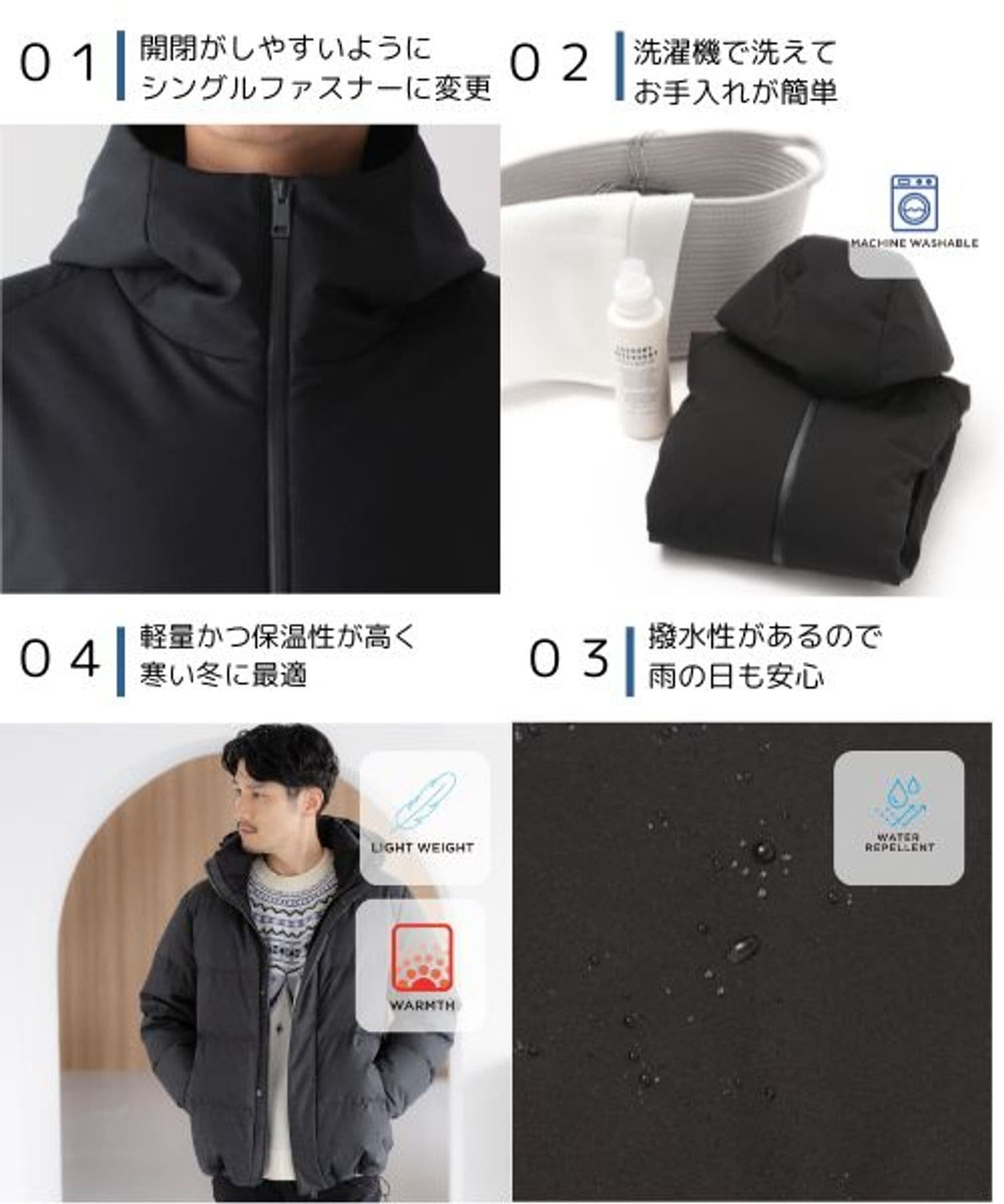 GLOBAL WORK｜ライトウォームスマートブルゾン/115827 | Rakuten