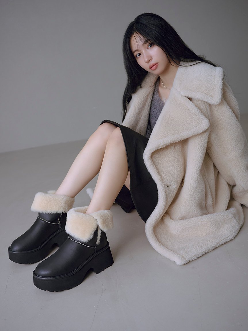 FRAY I.D｜【FRAY I.D|UGG(R)】W ESMEE LEATHER BOOT | Rakuten