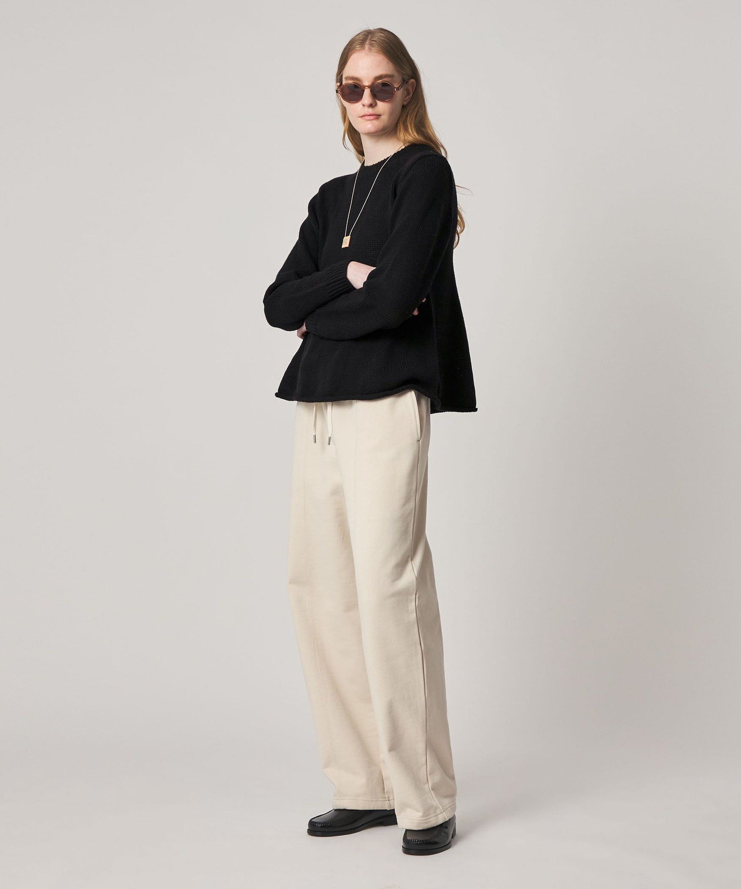 新品未使用 Steven Alan コットン シルク フレア ニット BEAUTY&YOUTH UNITED ARROWS｜<Steven Alan>コットン シルク フレア