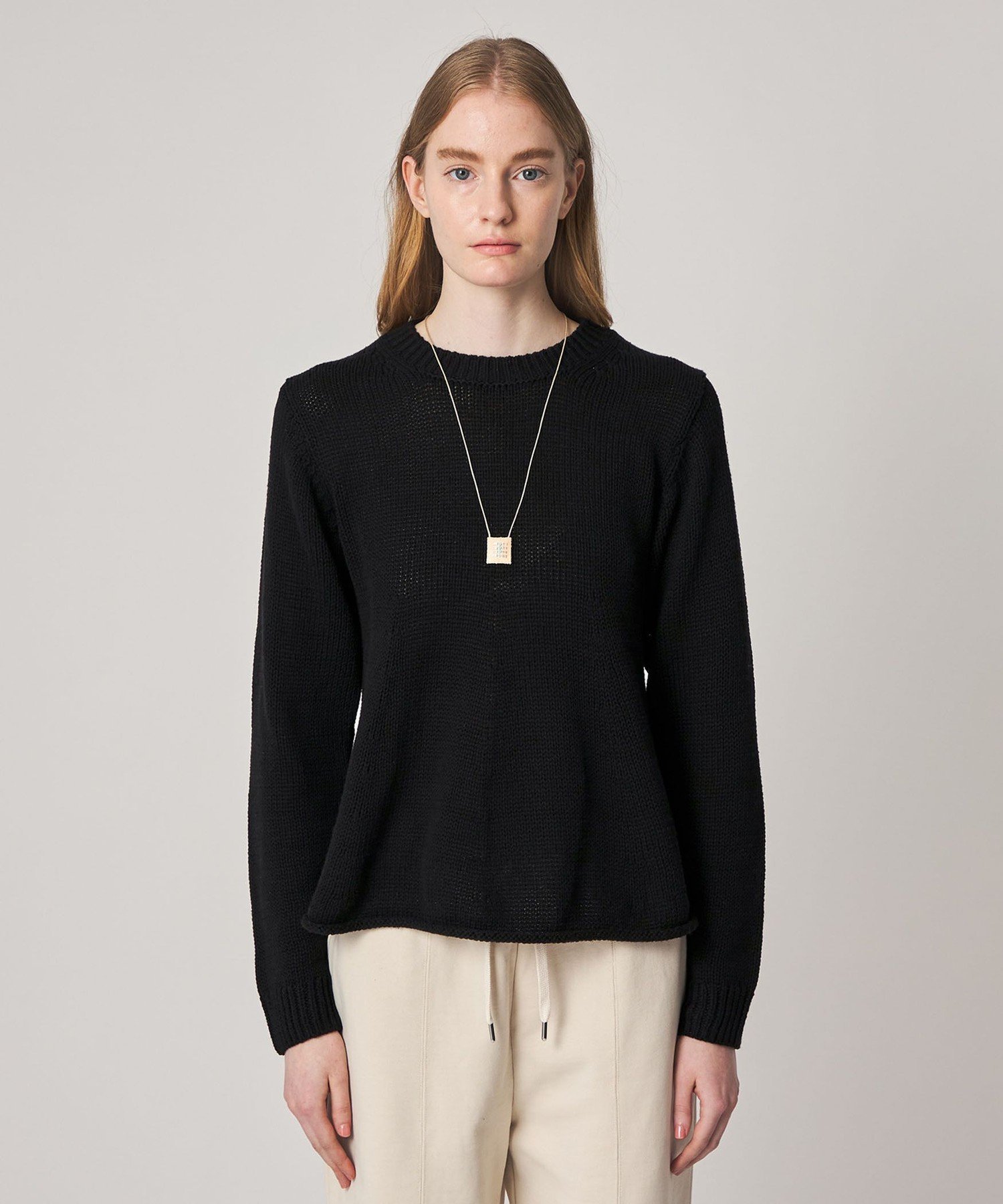 新品未使用 Steven Alan コットン シルク フレア ニット BEAUTY&YOUTH UNITED ARROWS｜<Steven Alan>コットン シルク フレア