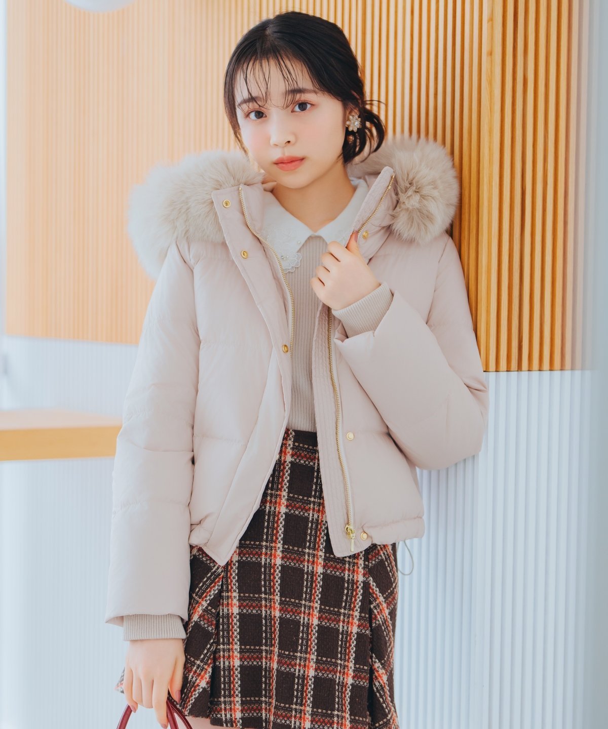 WILLSELECTION｜FOXファー付きショートダウン | Rakuten Fashion(楽天