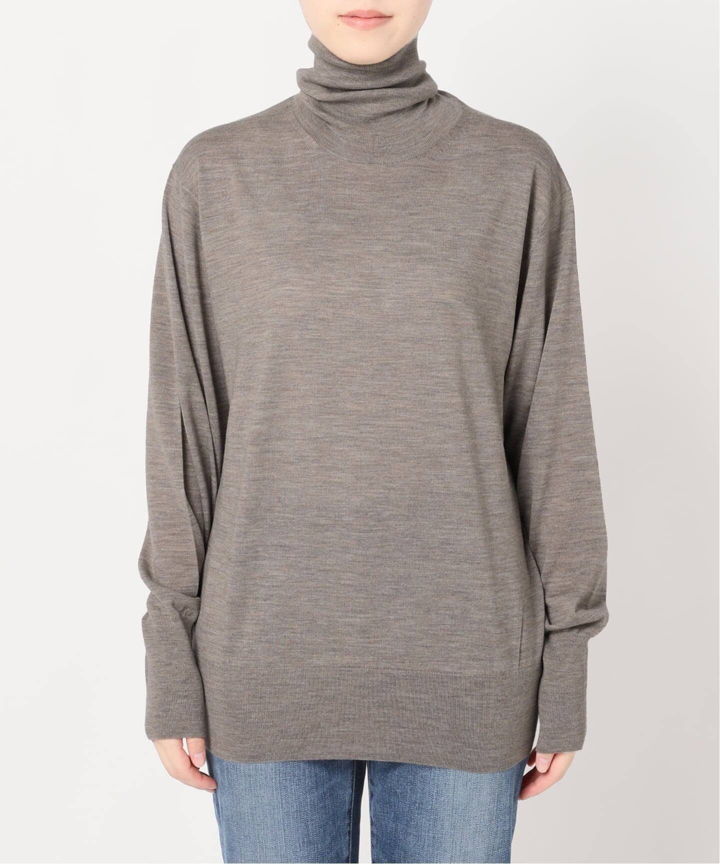 Spick & Span｜《手洗い可 / 追加》18Gタートルネックプルオーバー