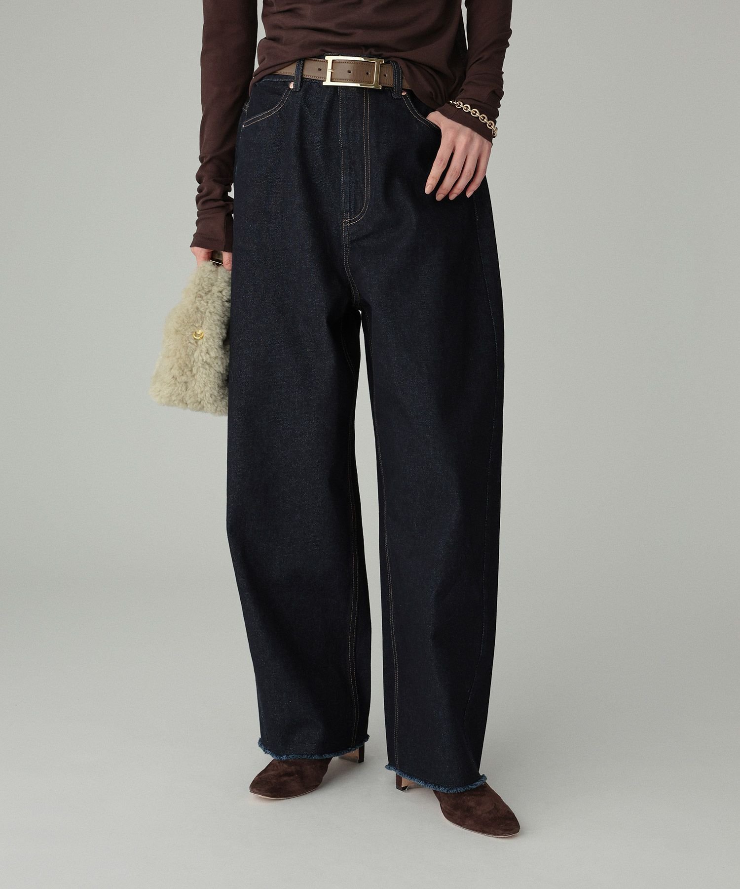 BABYLONE｜バレルレッグデニムパンツ | Rakuten Fashion(楽天