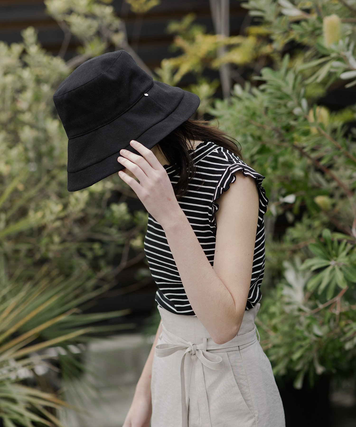 MOONBAT｜Marylia/(W)帽子 レディース 大きいサイズ サイズ調整 つば広