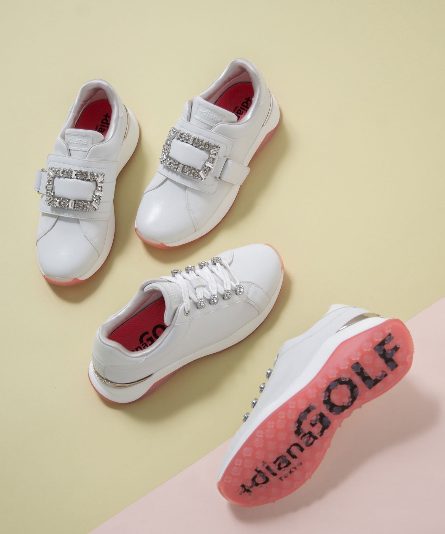diana｜【+dianaGOLF】レースアップゴルフシューズ | Rakuten Fashion
