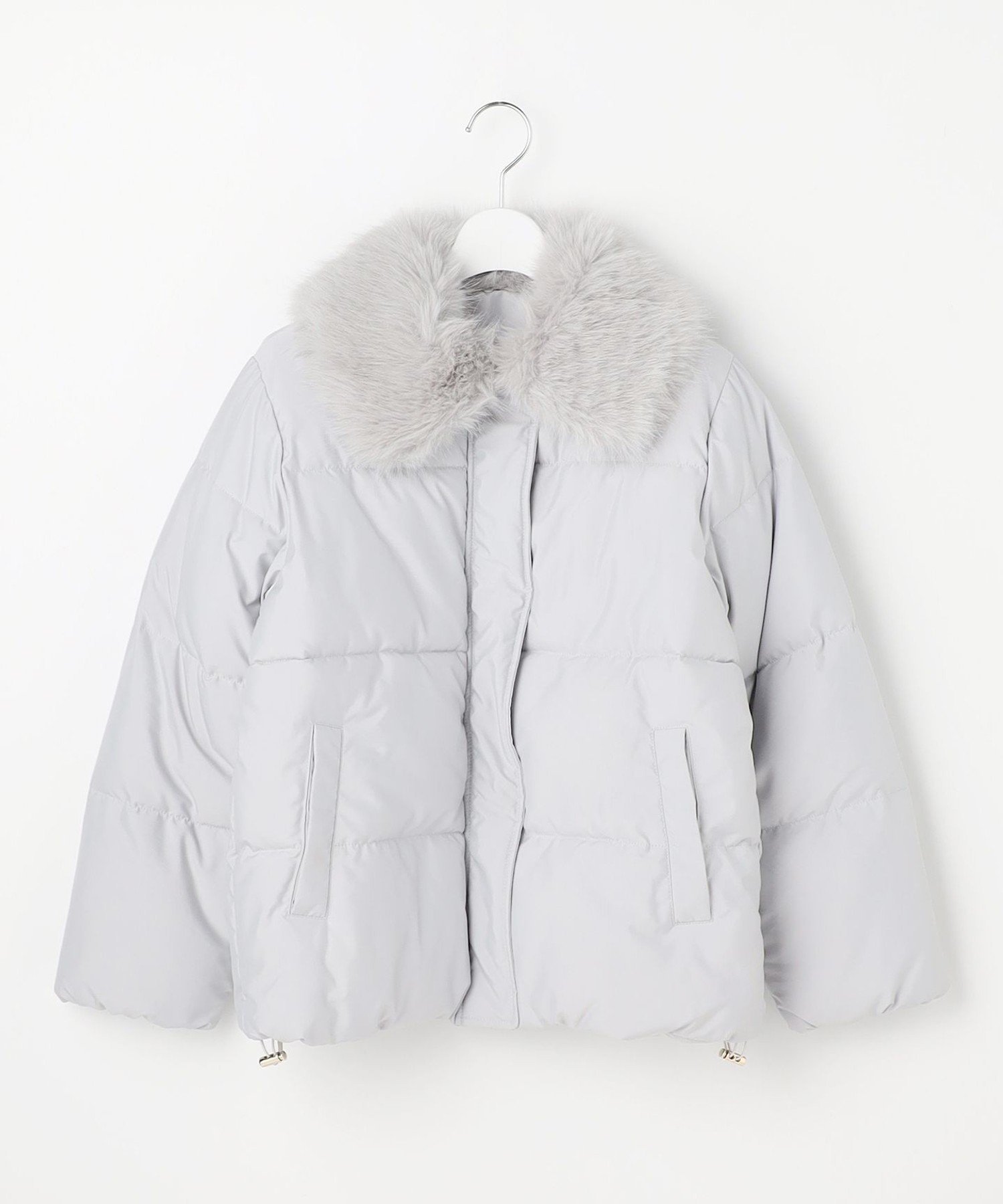 Feroux｜ファーカラー付き・ダウン見え中綿 ジャケット | Rakuten