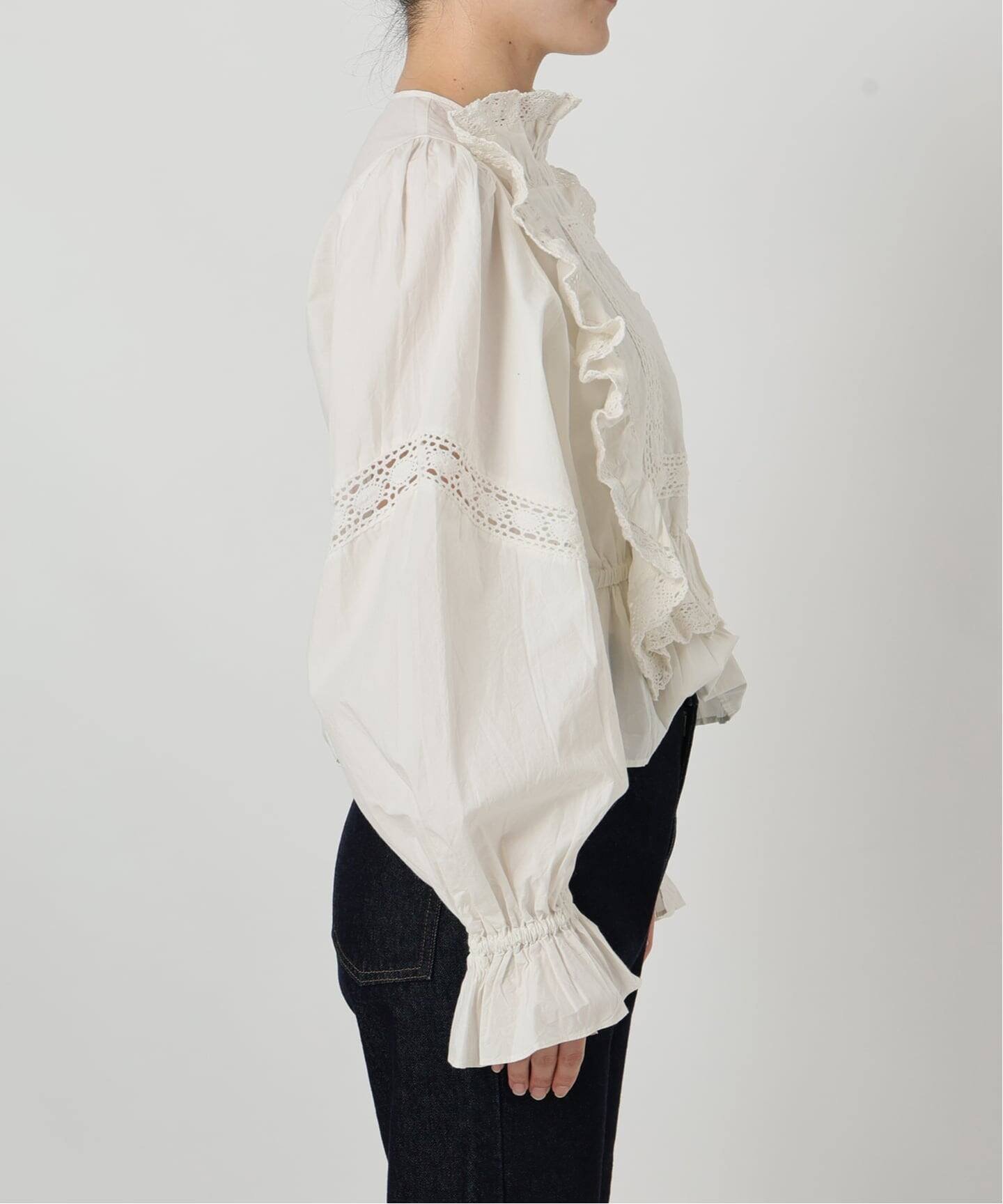 SLOBE IENA｜crinkle crinkle crinkle pillow case blouse CC-4027