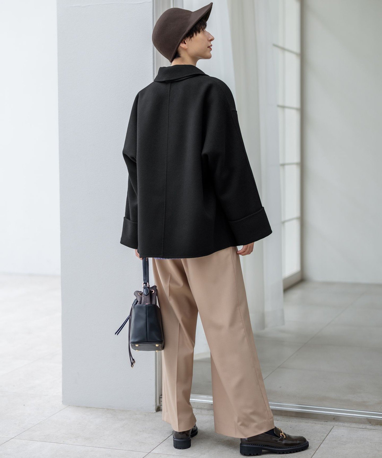 23区｜【VERY掲載】MANTECOPure リバー ステンカラーコート | Rakuten