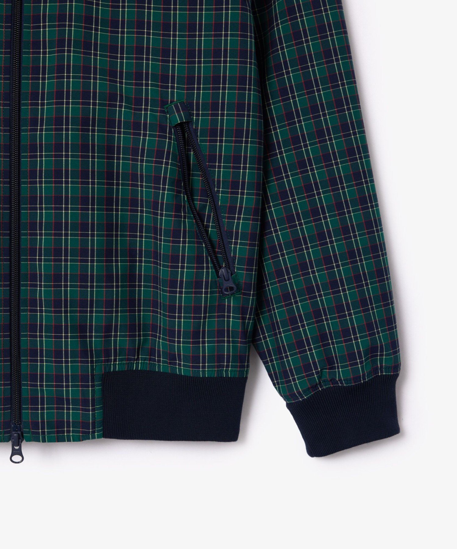 LACOSTE｜チェックバーシティジャケット | Rakuten Fashion(楽天