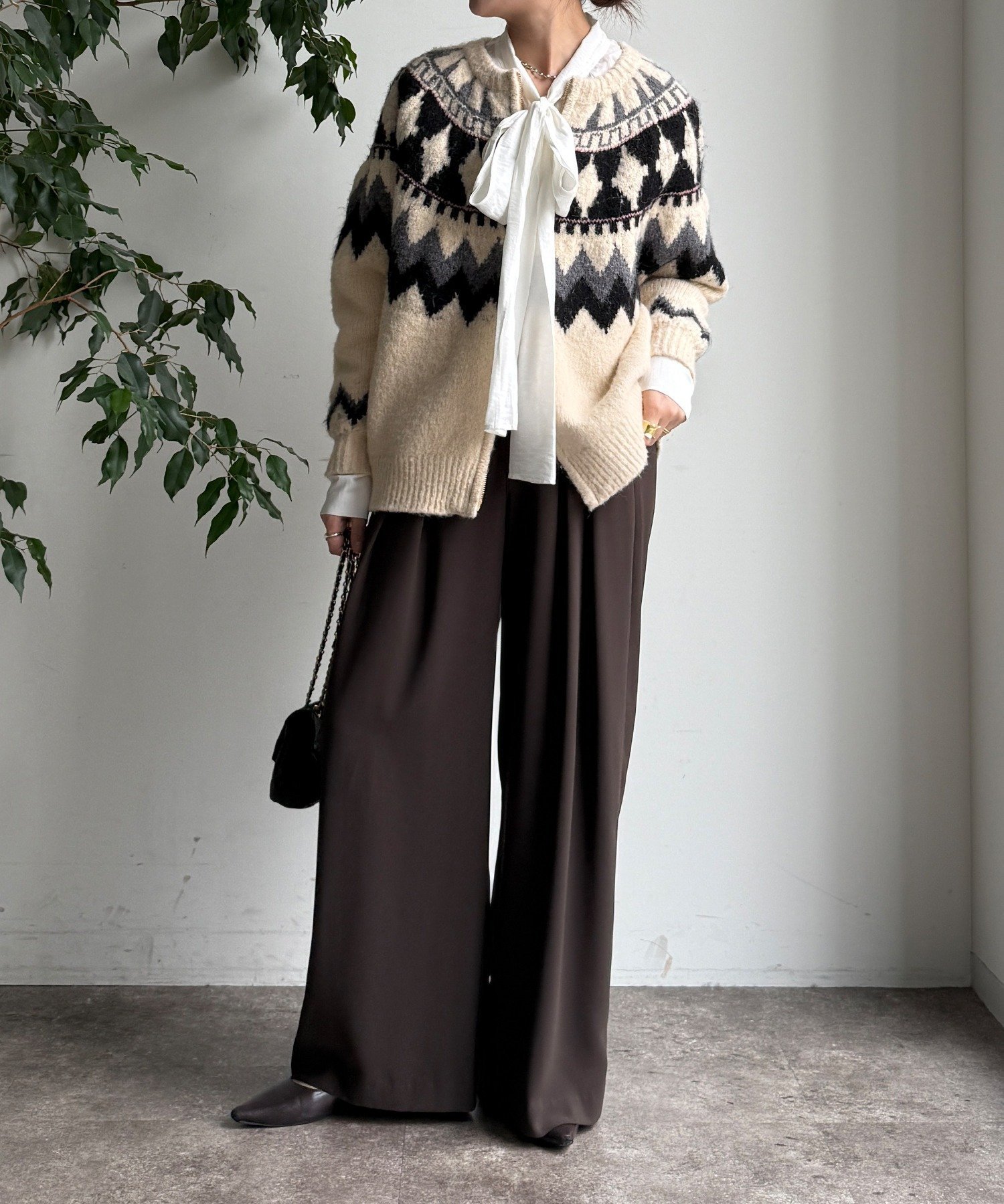 DOUDOU｜【11/20(木)12:00~ 完売カラー再販売開始】ノルディック柄