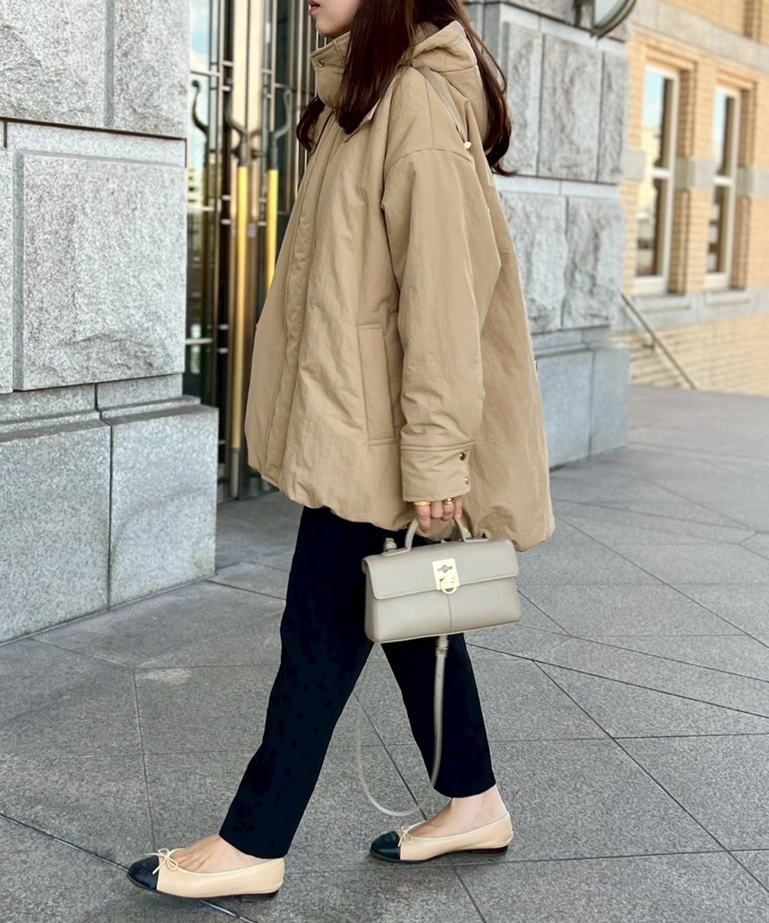 STYLEDOOR｜3wayパファーフレアオーバーコート | Rakuten Fashion(楽天